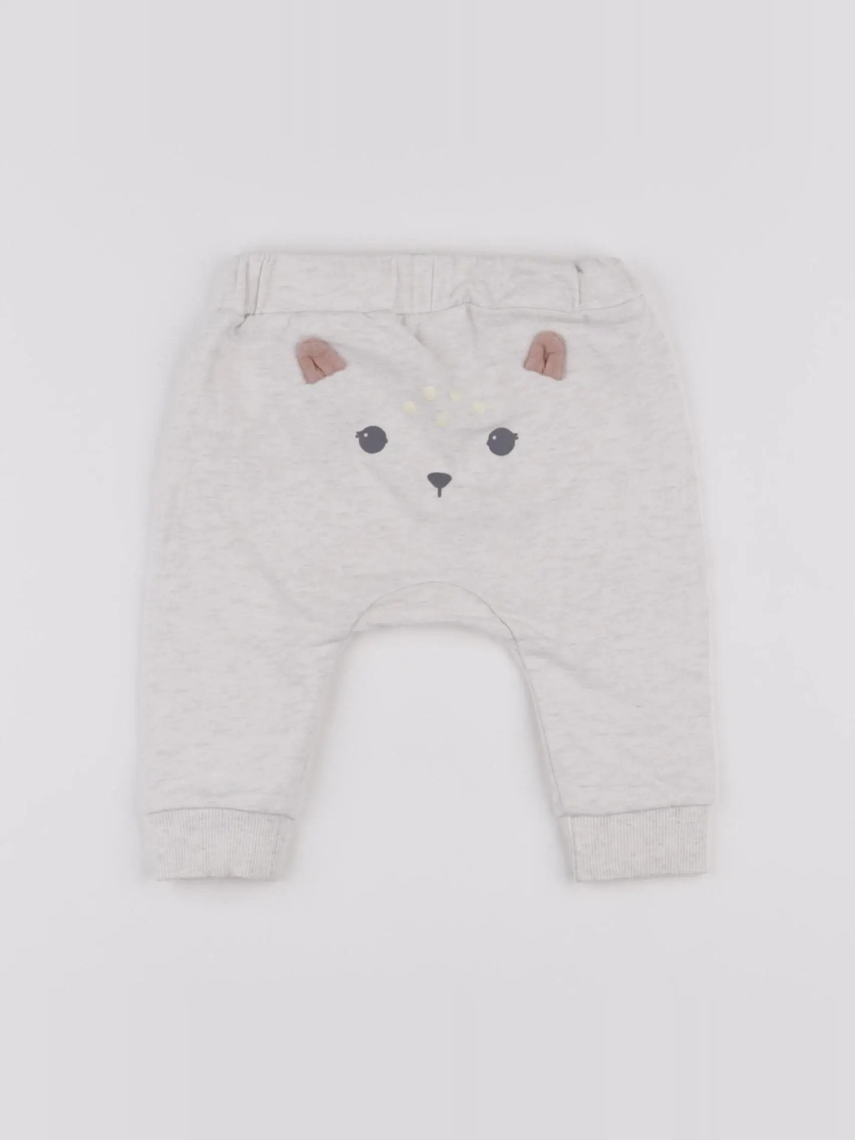 H&M - sarouel beige - 3/6 mois