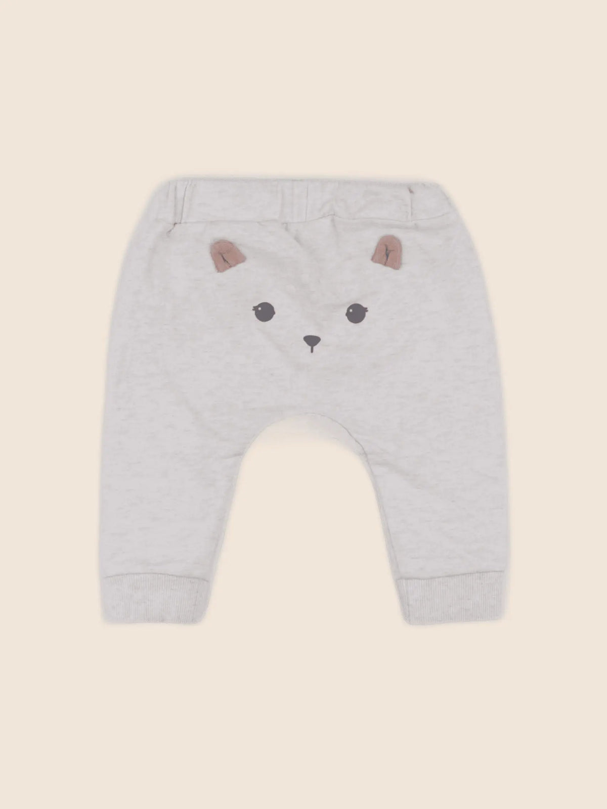 H&M - sarouel beige - 3/6 mois