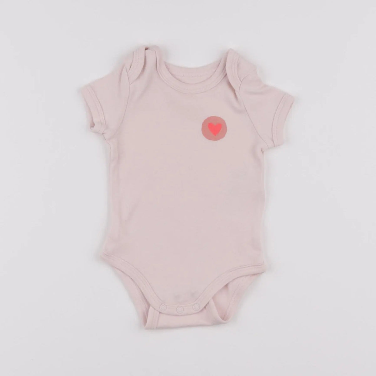 Vertbaudet - body rose - 3 mois