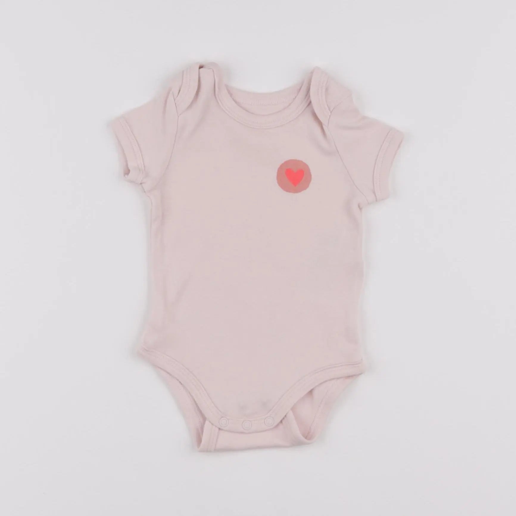 Vertbaudet - body rose - 3 mois