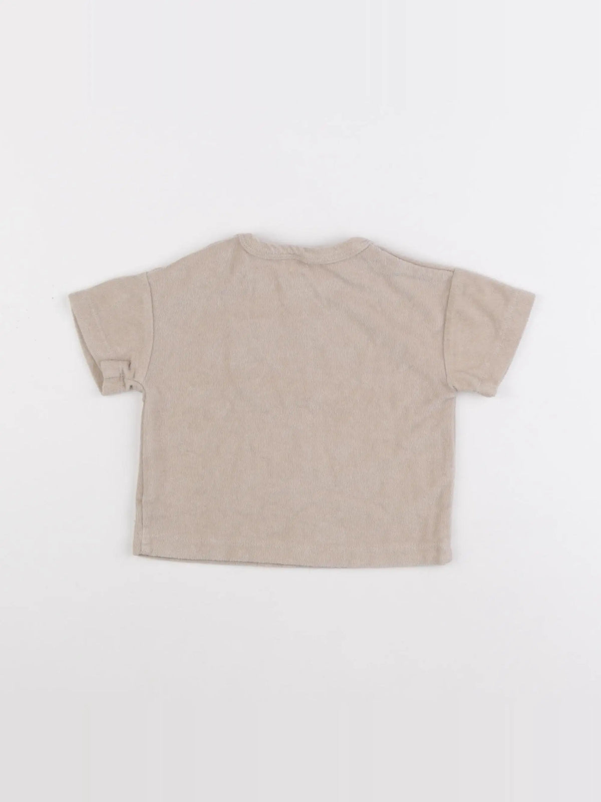H&M - tee-shirt beige - 3/6 mois