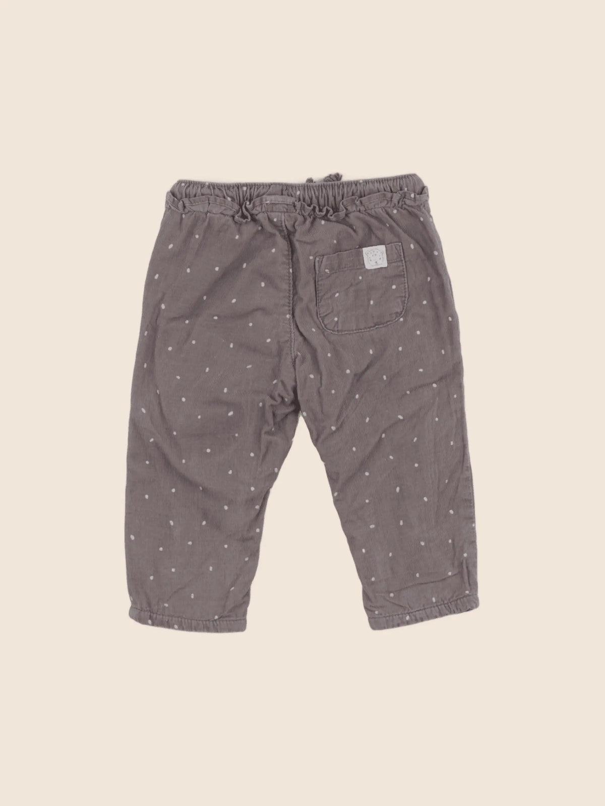 H&M - pantalon gris - 3/6 mois