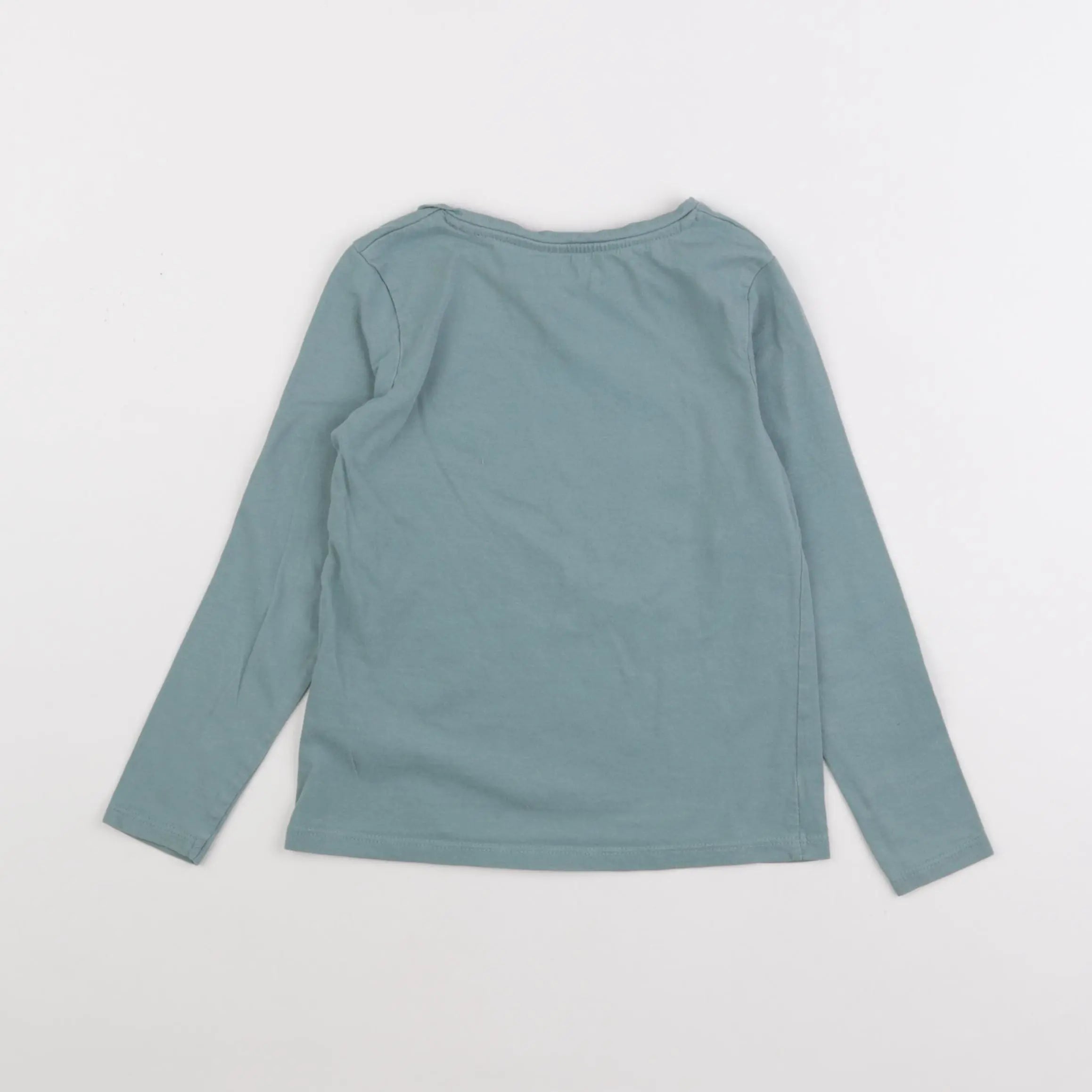 Vertbaudet - tee-shirt vert, or - 5 ans