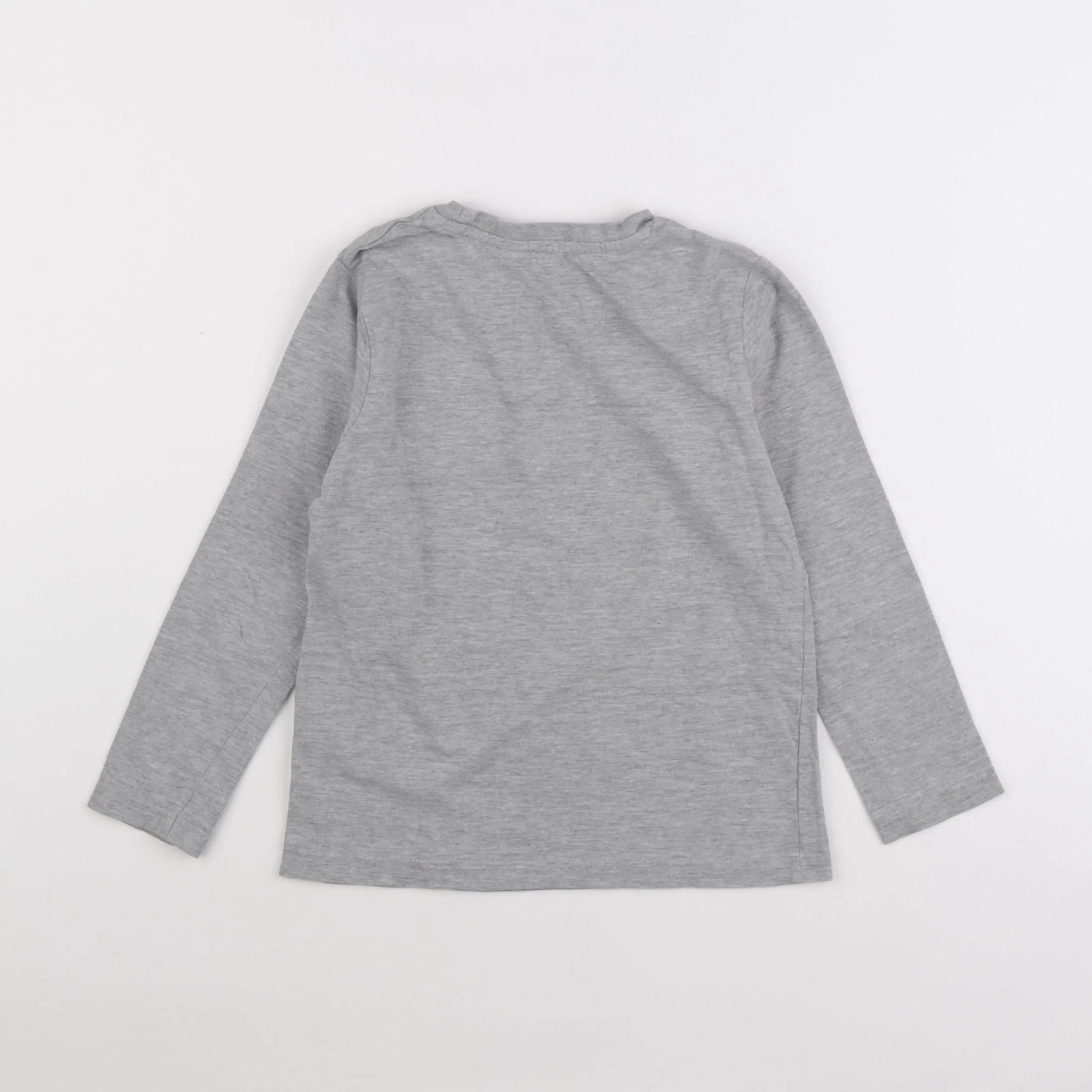 Vertbaudet - tee-shirt gris - 8 ans