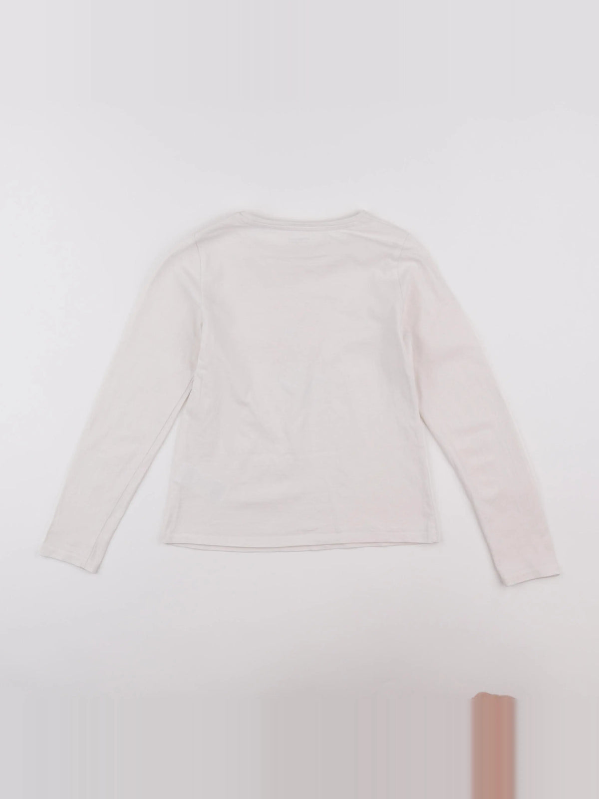 Vertbaudet - tee-shirt blanc - 8 ans