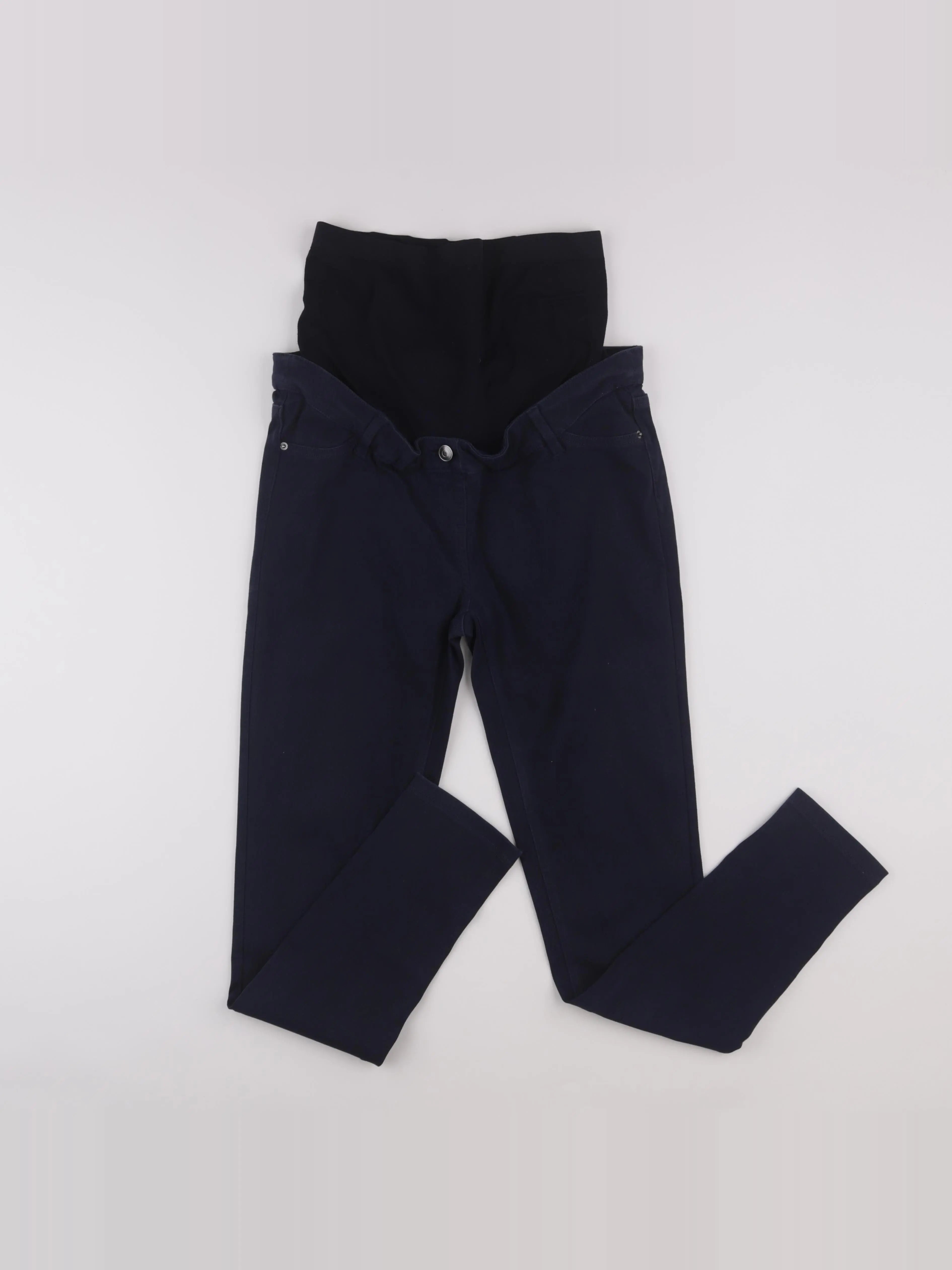 Vertbaudet - jean grossesse bleu - 44