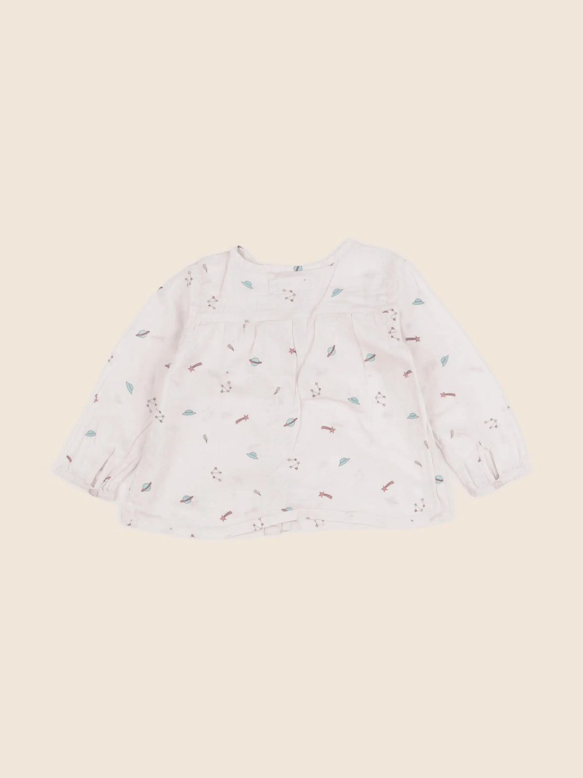Zara - blouse rose - 12/18 mois