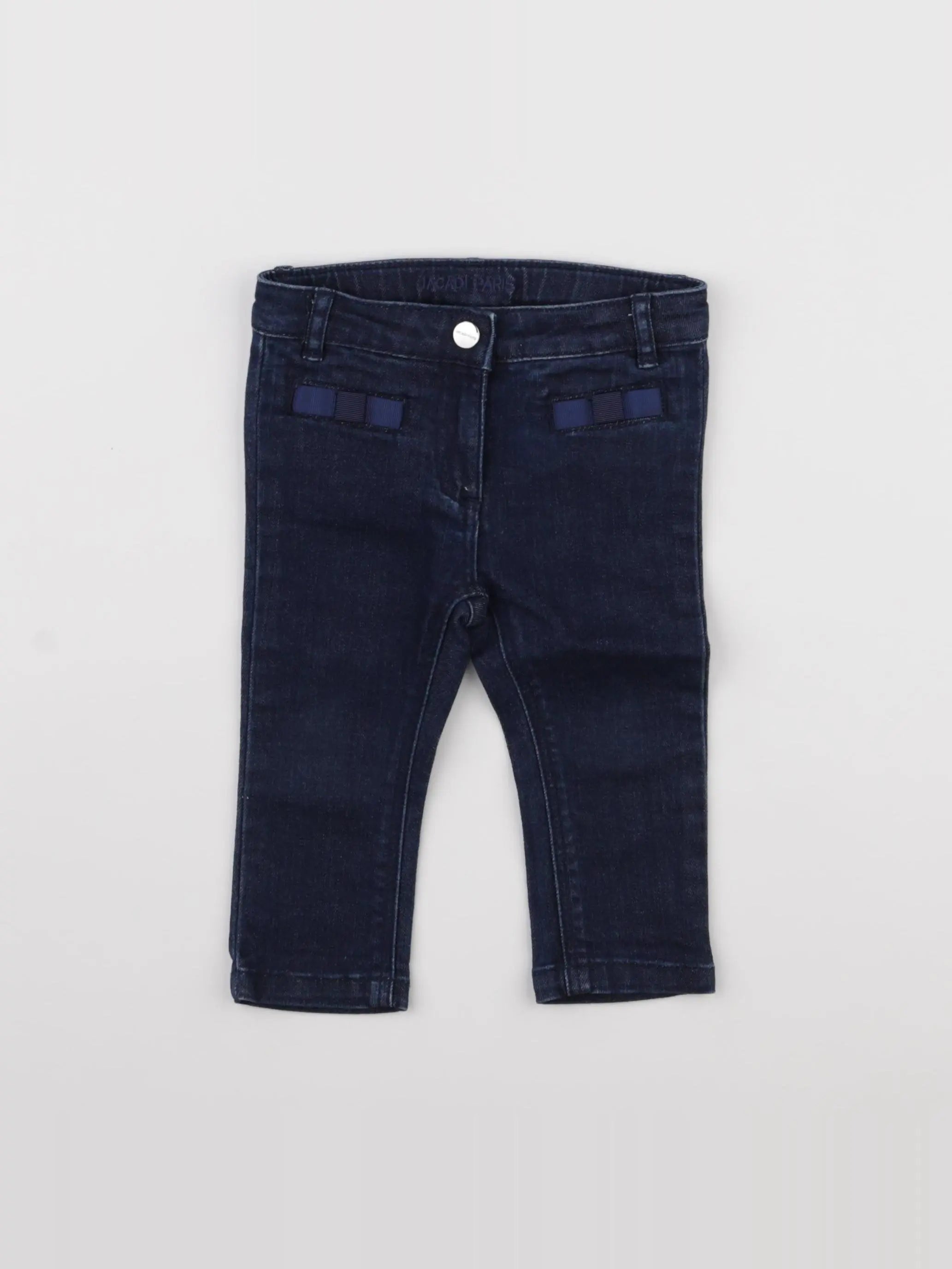 Jacadi - jean bleu - 12 mois