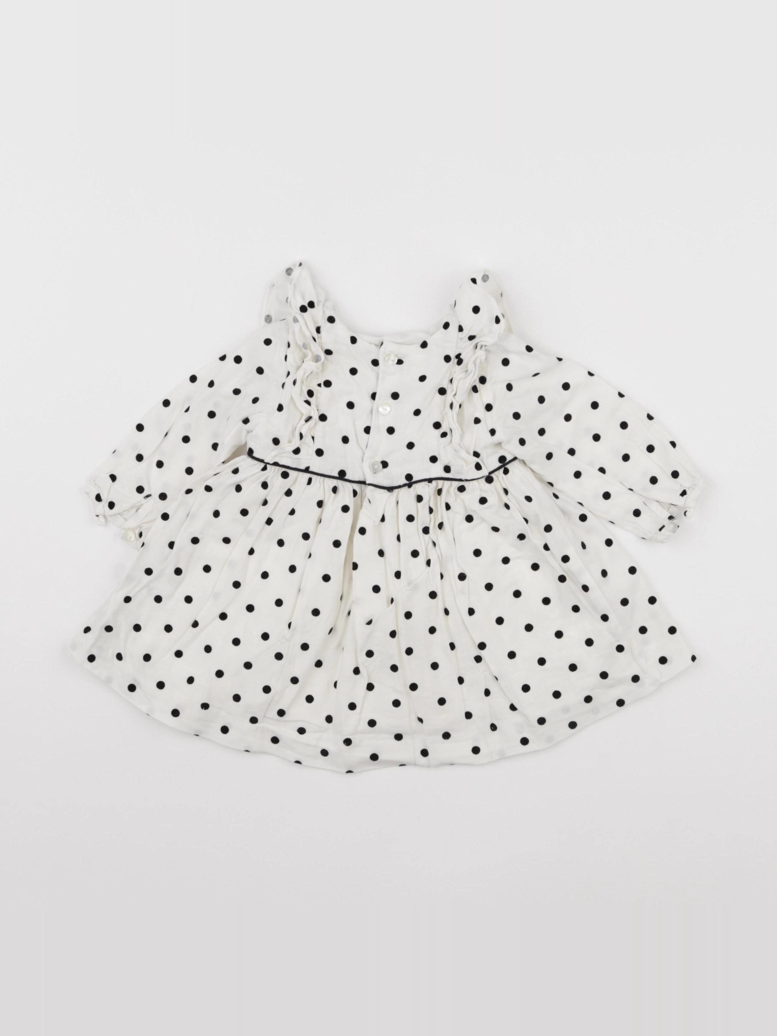 Jacadi - robe noir - 6 mois