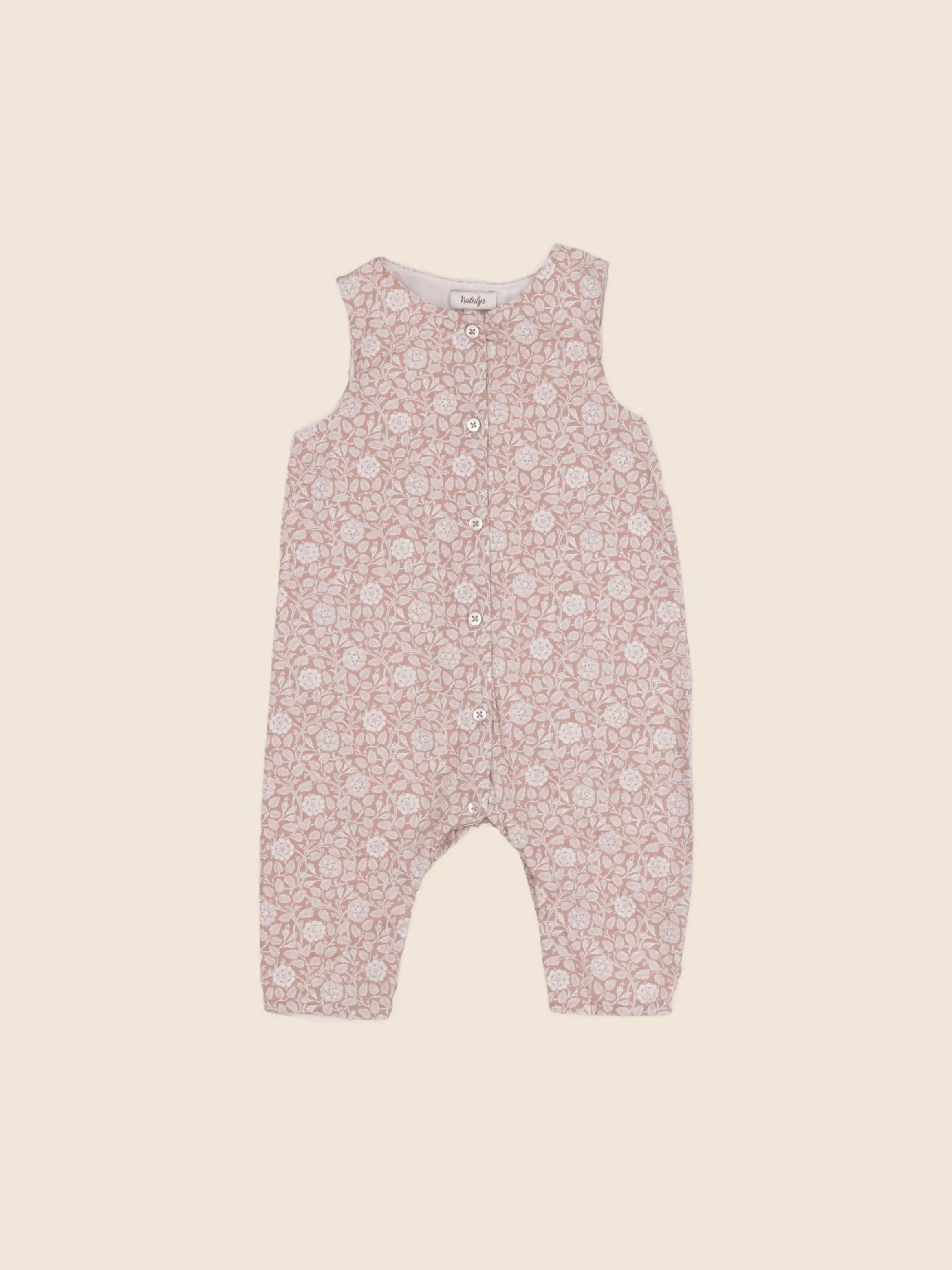 Natalys - combinaison rose - 6 mois