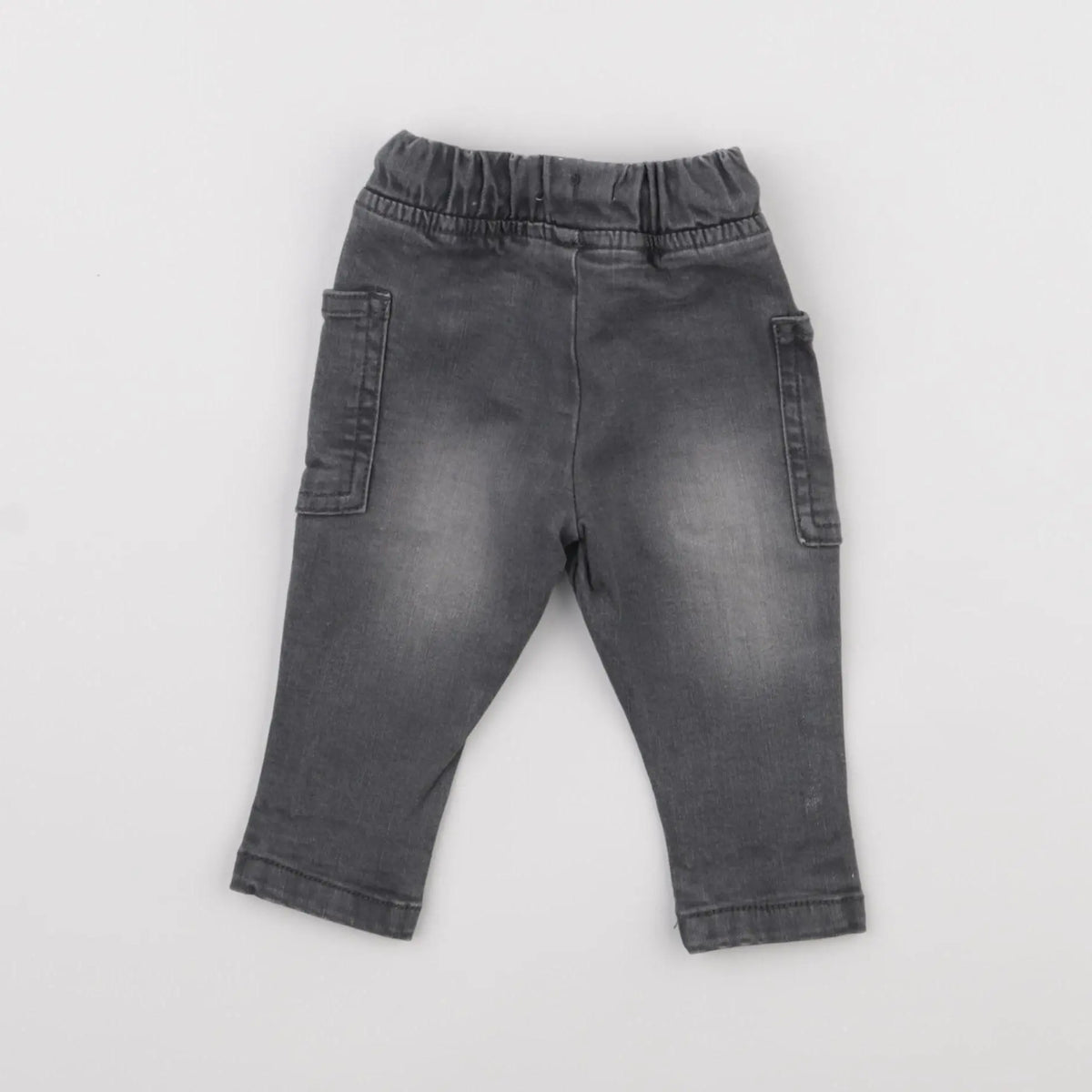 Vertbaudet - jean gris - 3 mois