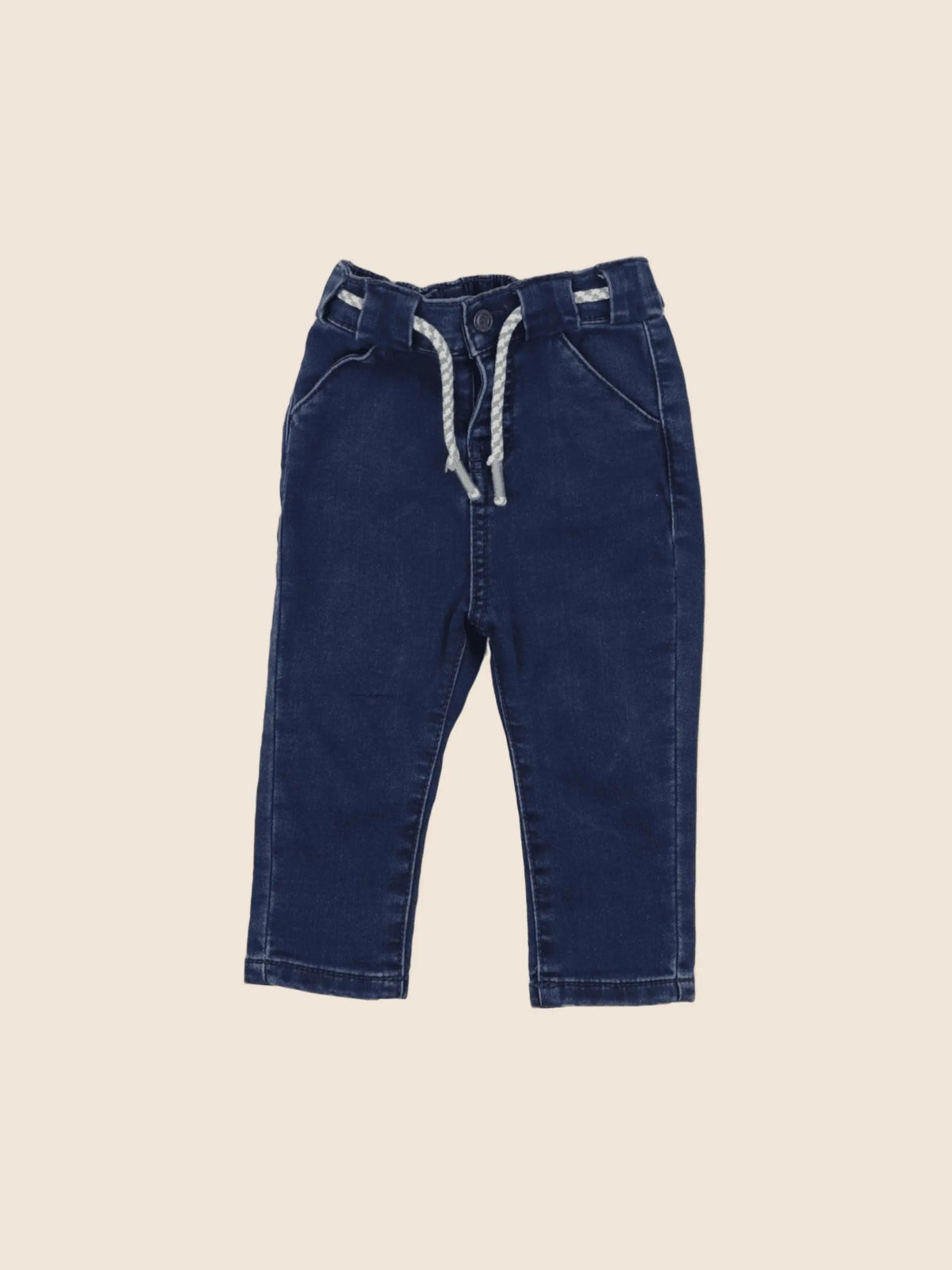 Vertbaudet - jean bleu - 6 mois
