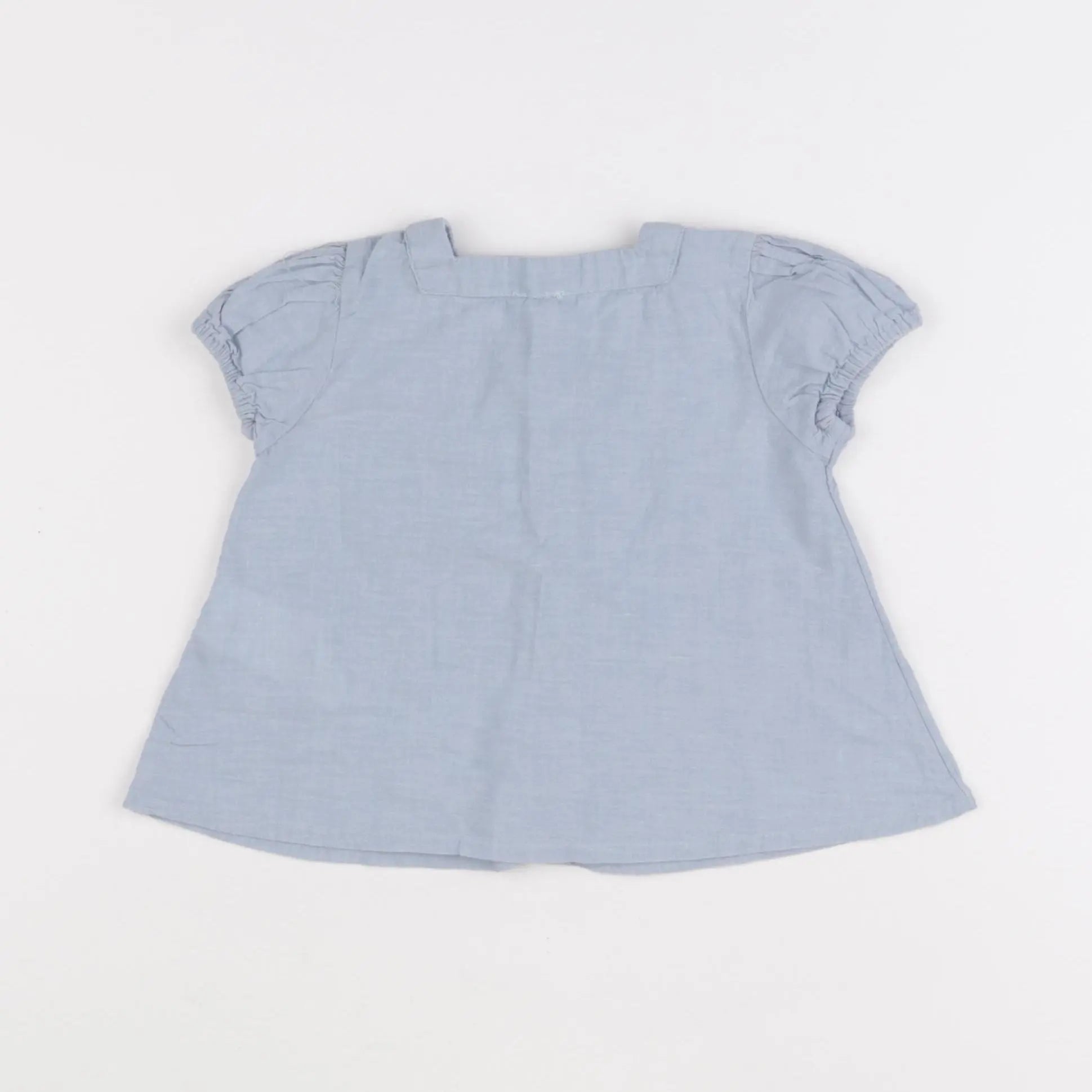 Vertbaudet - blouse bleu - 18 mois