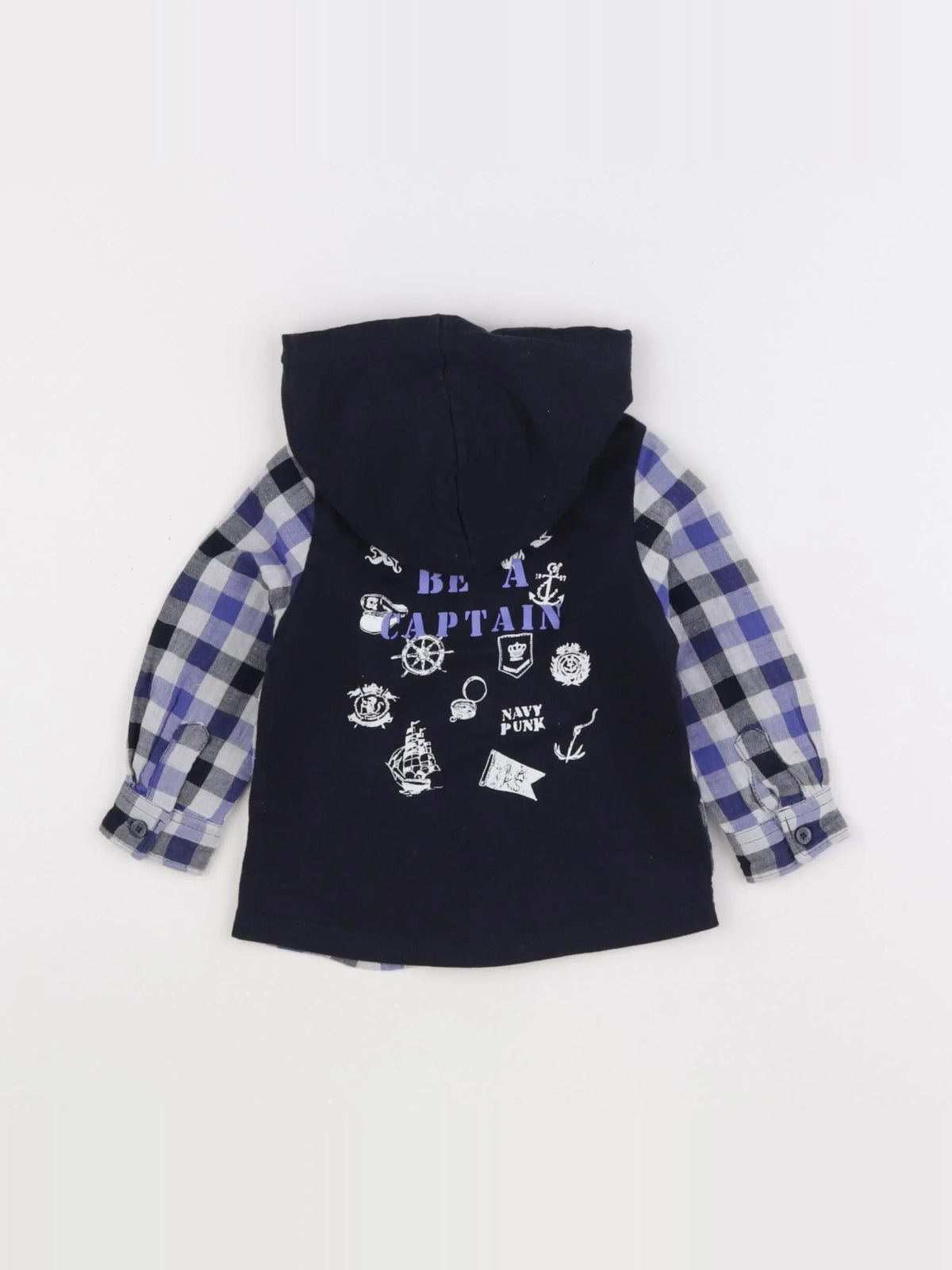 IKKS - chemise bleu - 12 mois