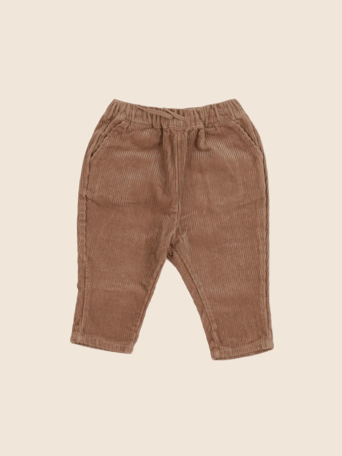 Vertbaudet - pantalon marron - 6 mois