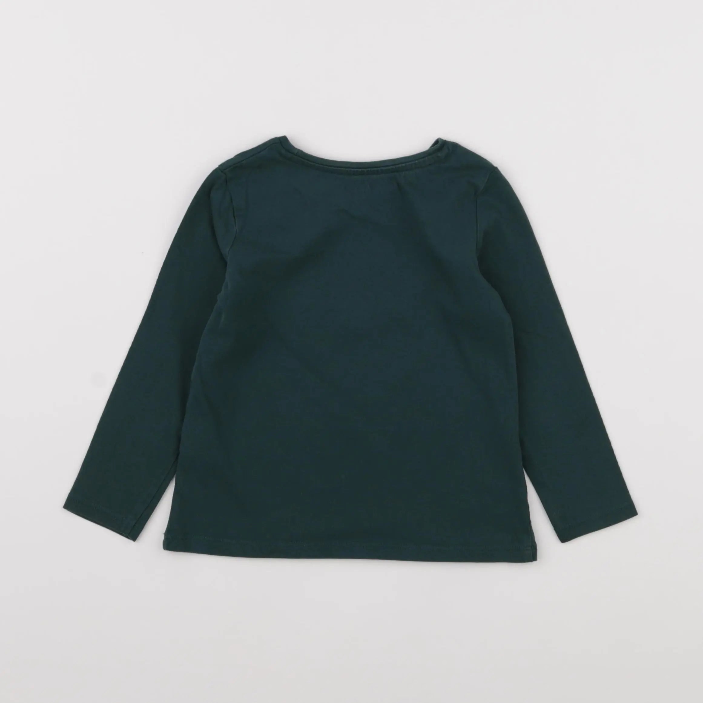 Vertbaudet - tee-shirt vert - 3 ans