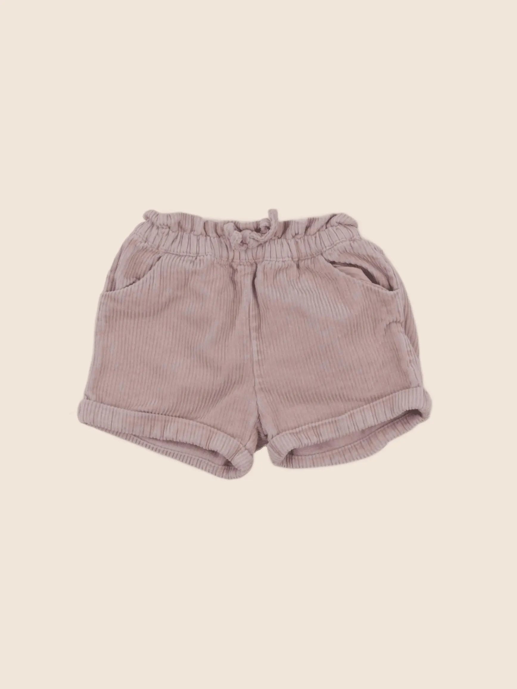 Vertbaudet - short beige - 12 mois