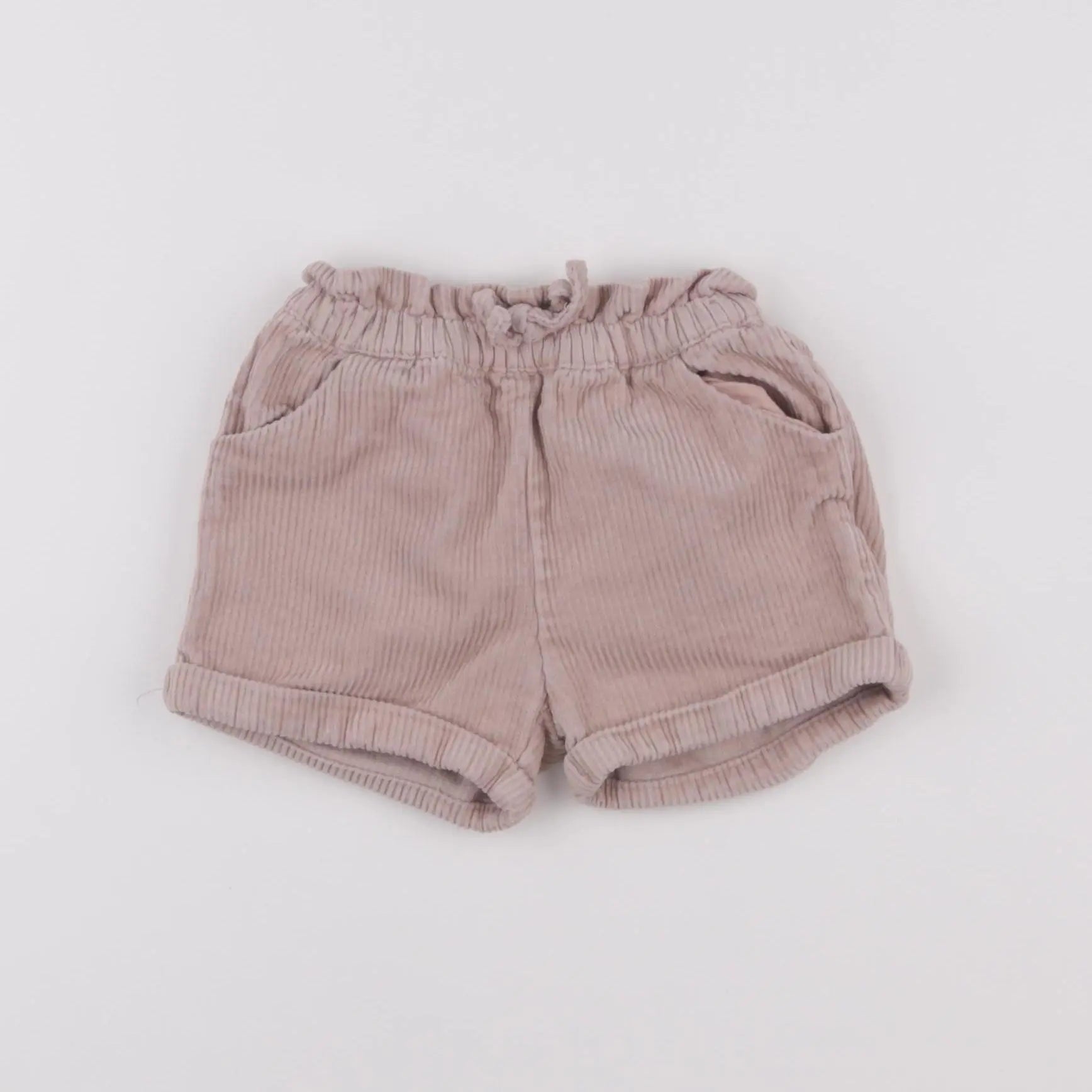 Vertbaudet - short beige - 12 mois