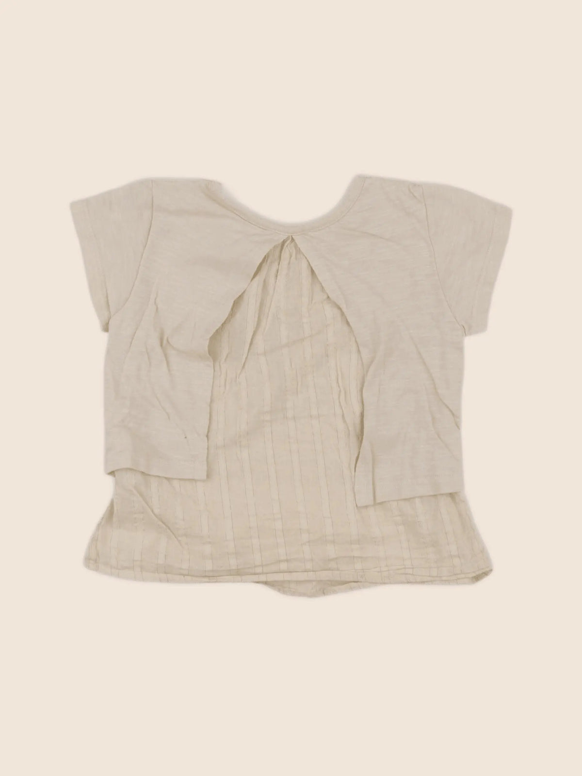 IKKS - tee-shirt jaune - 2 ans
