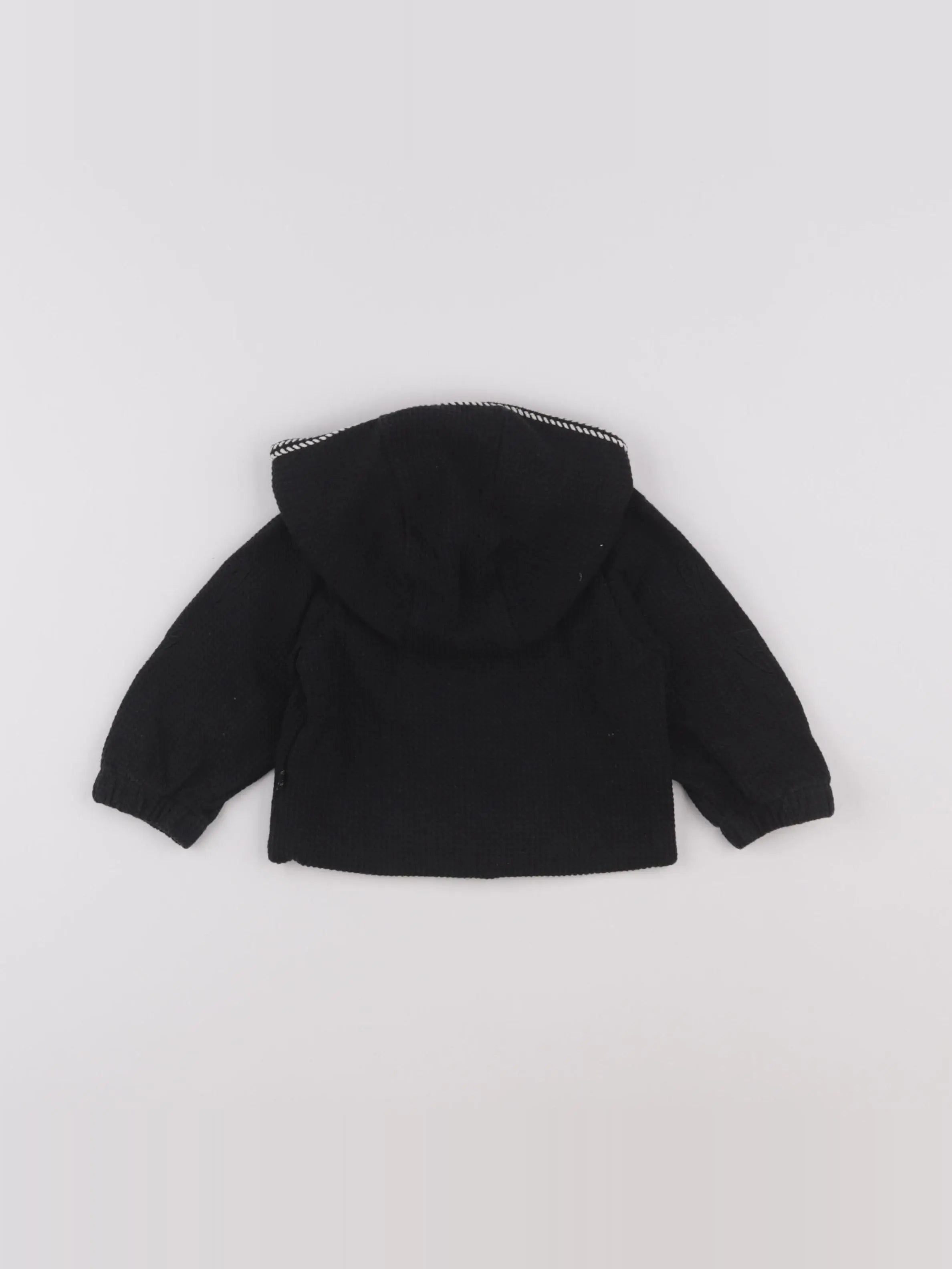 IKKS - sweat noir - 12 mois