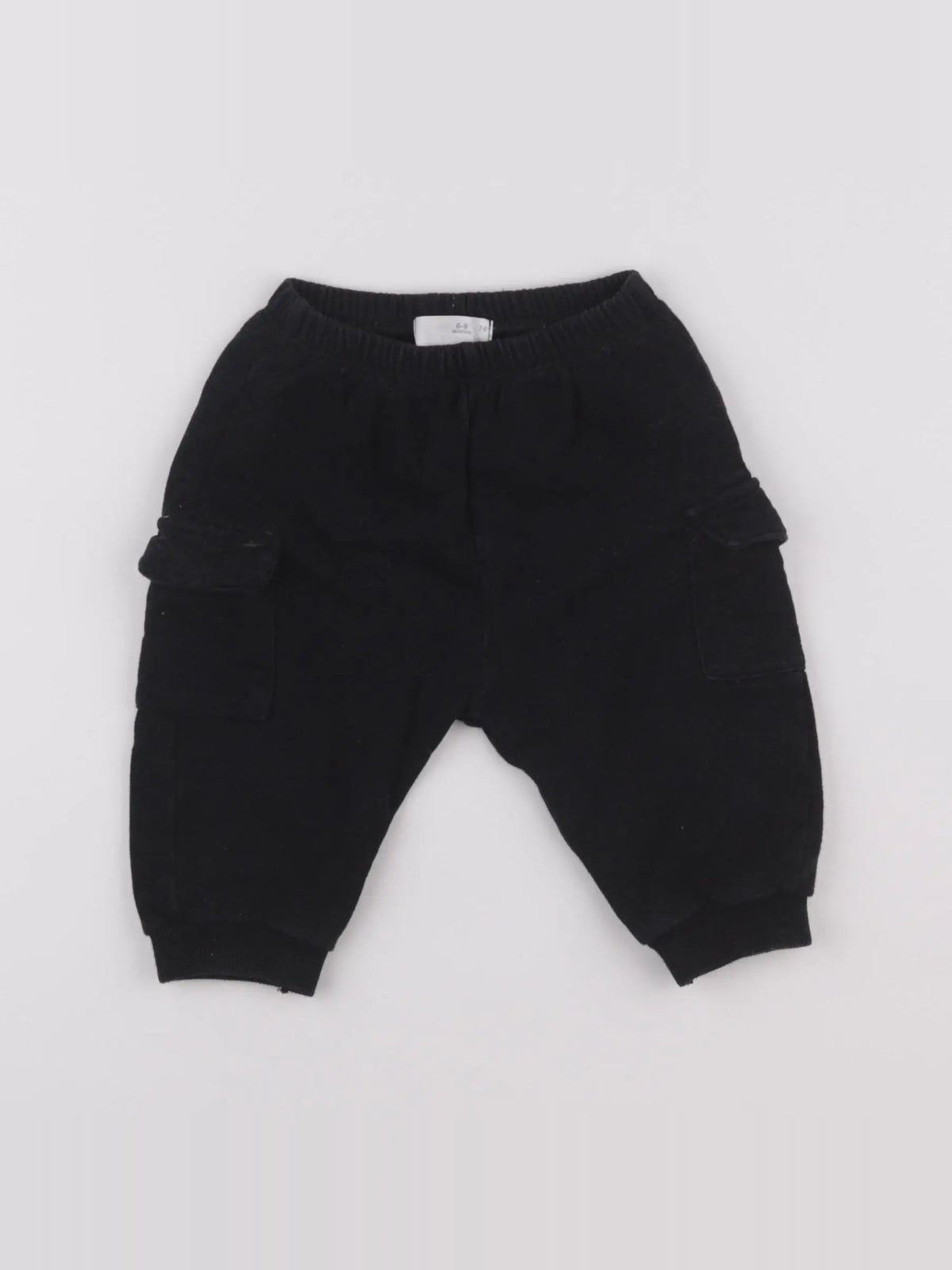 Zara - jogging noir - 6/9 mois