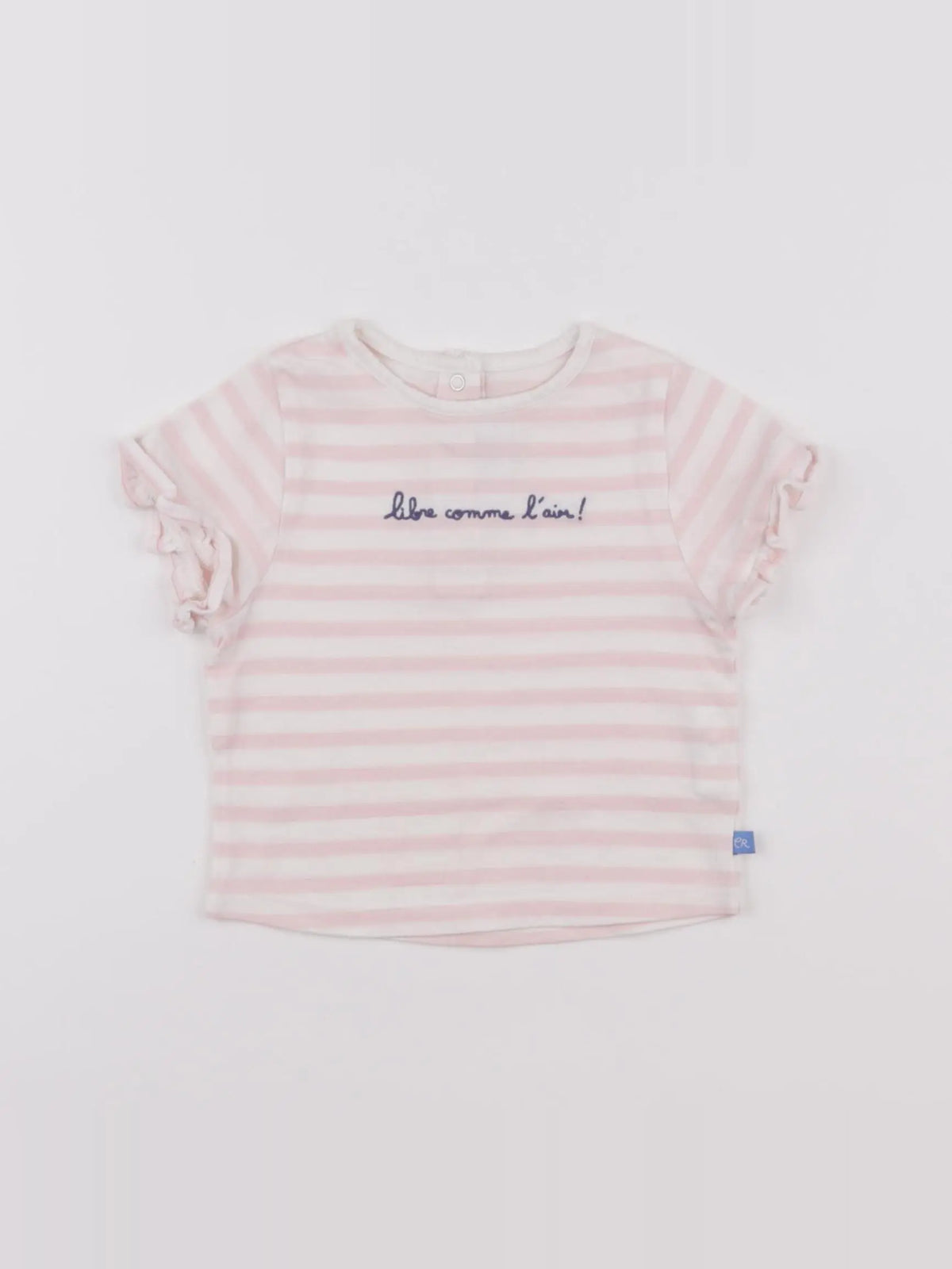 Cadet Rousselle - tee-shirt rose - 6 mois