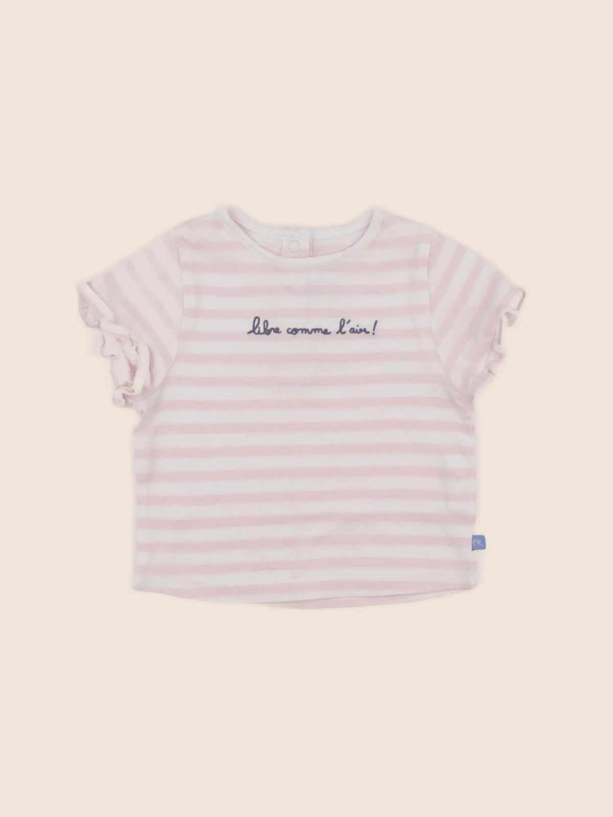 Cadet Rousselle - tee-shirt rose - 6 mois