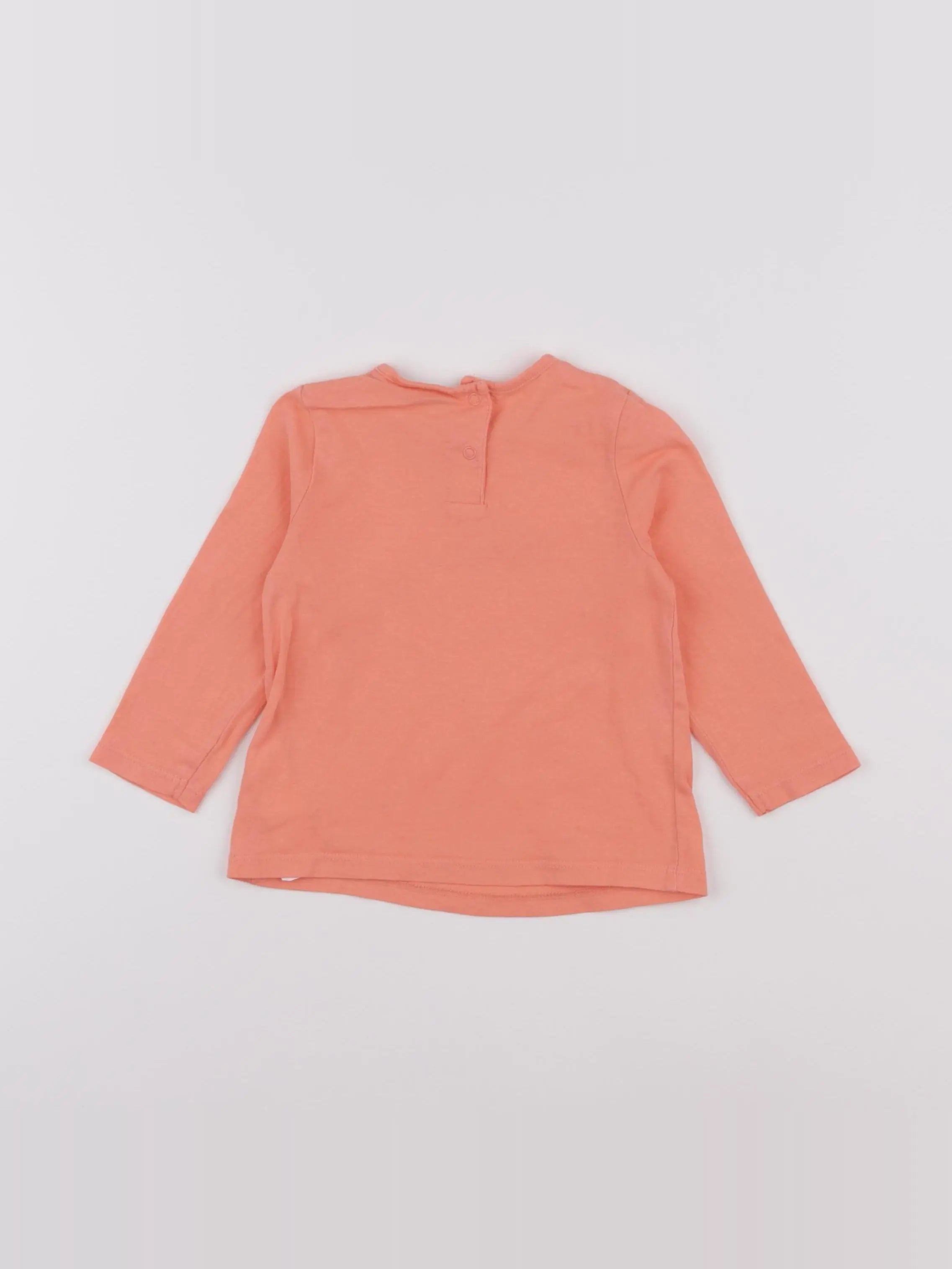 Tape à l'oeil - tee-shirt orange - 18 mois