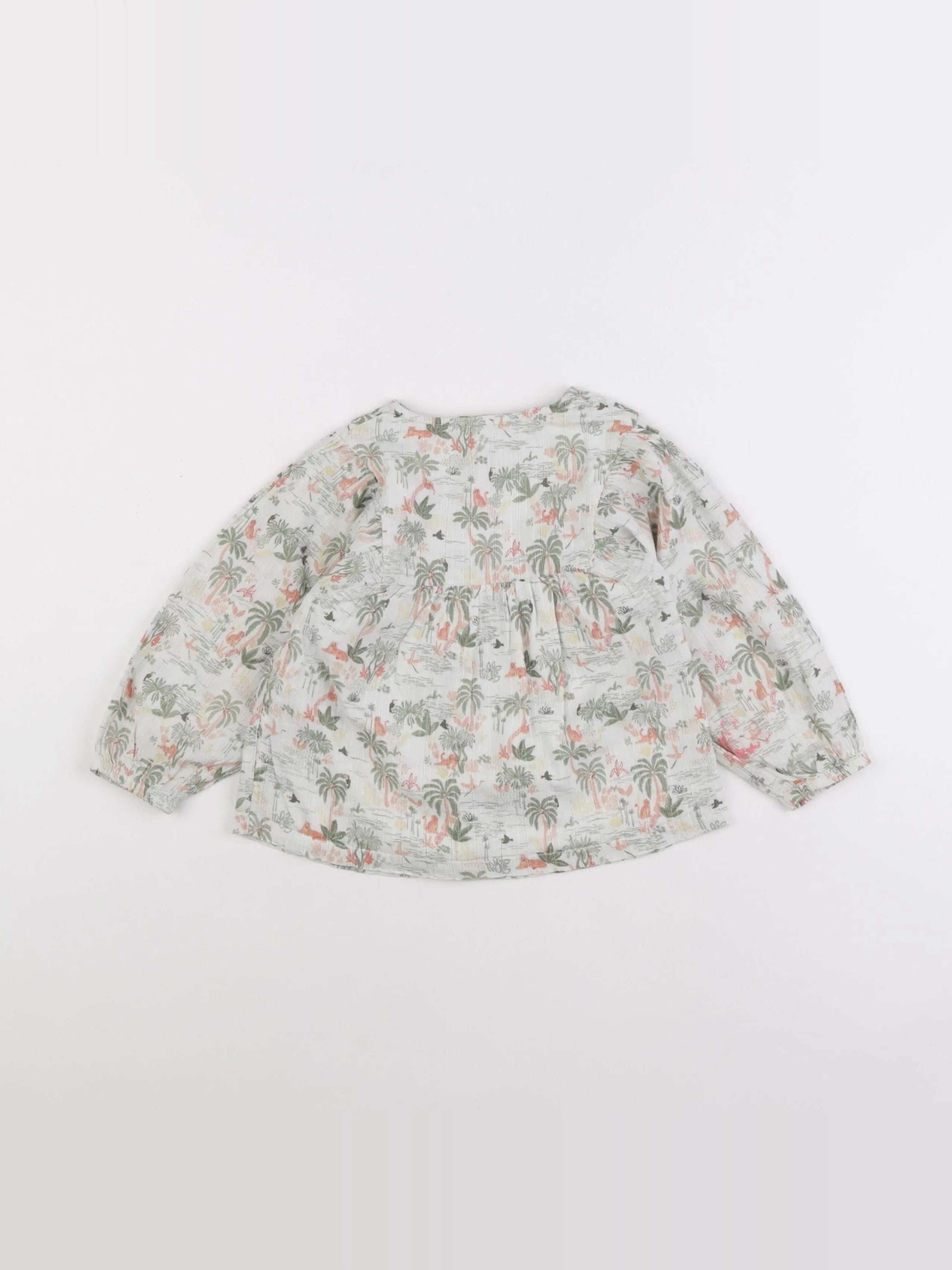 Tape à l'oeil - blouse blanc - 24 mois