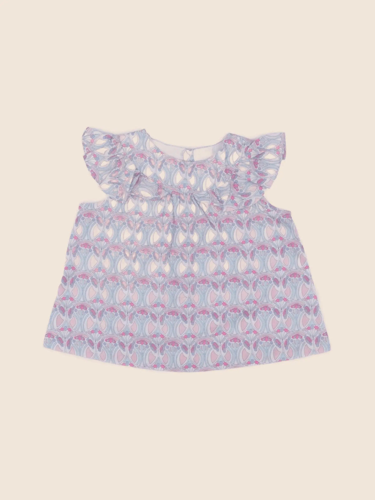 Jacadi - blouse liberty multicolore - 12 mois