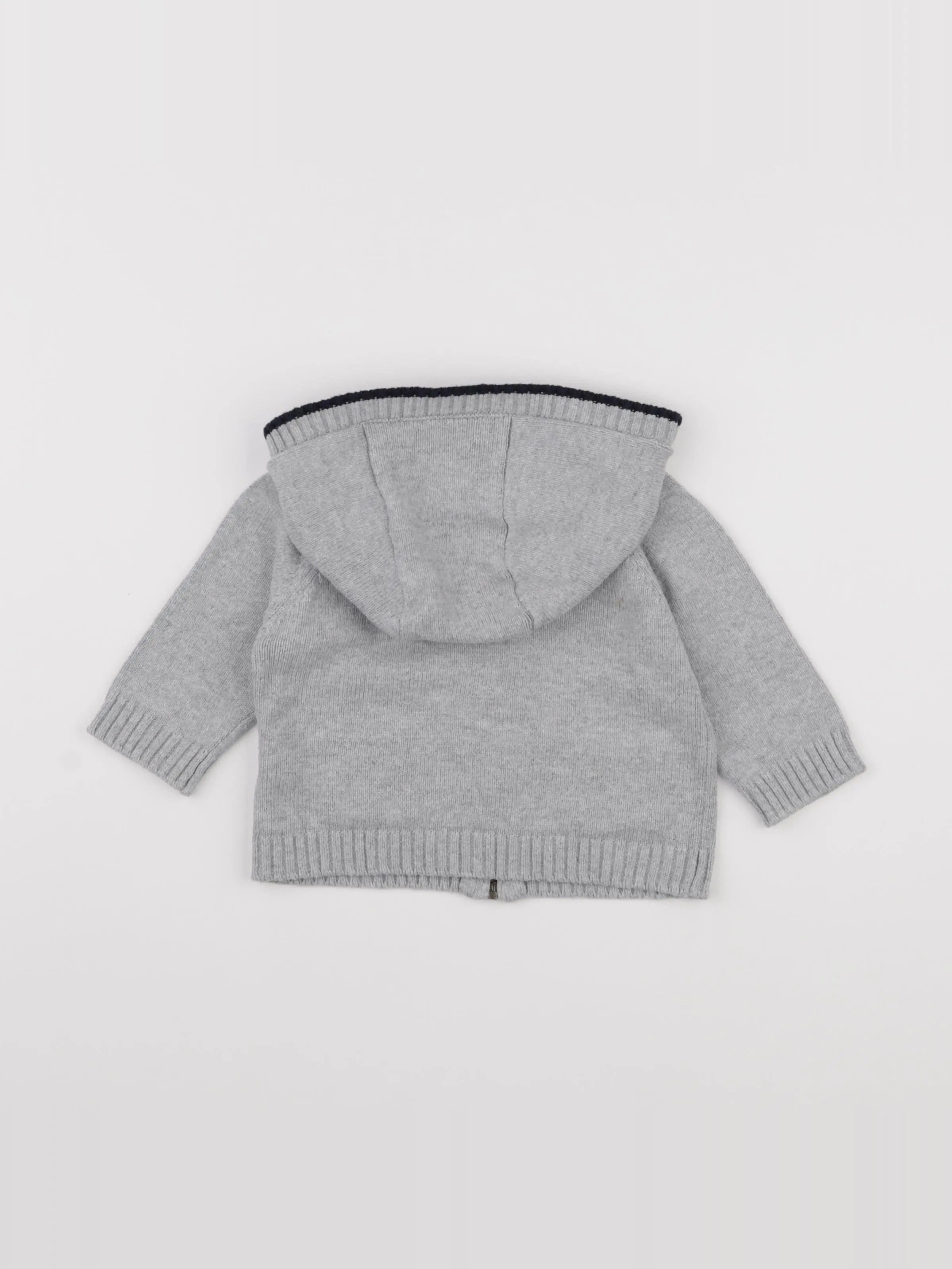 Cyrillus - gilet gris - 12 mois