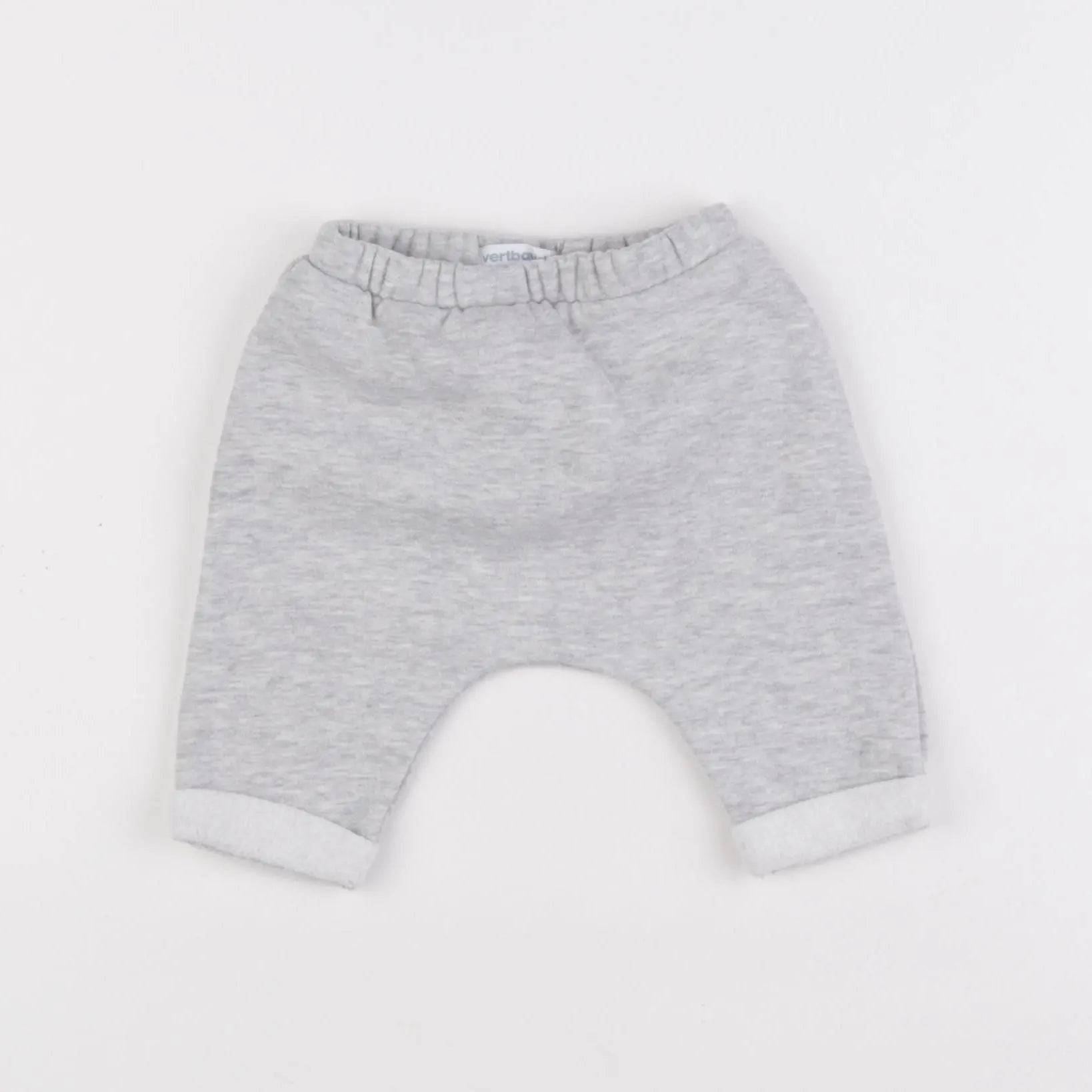 Vertbaudet - sweat blanc, rose - 3 mois