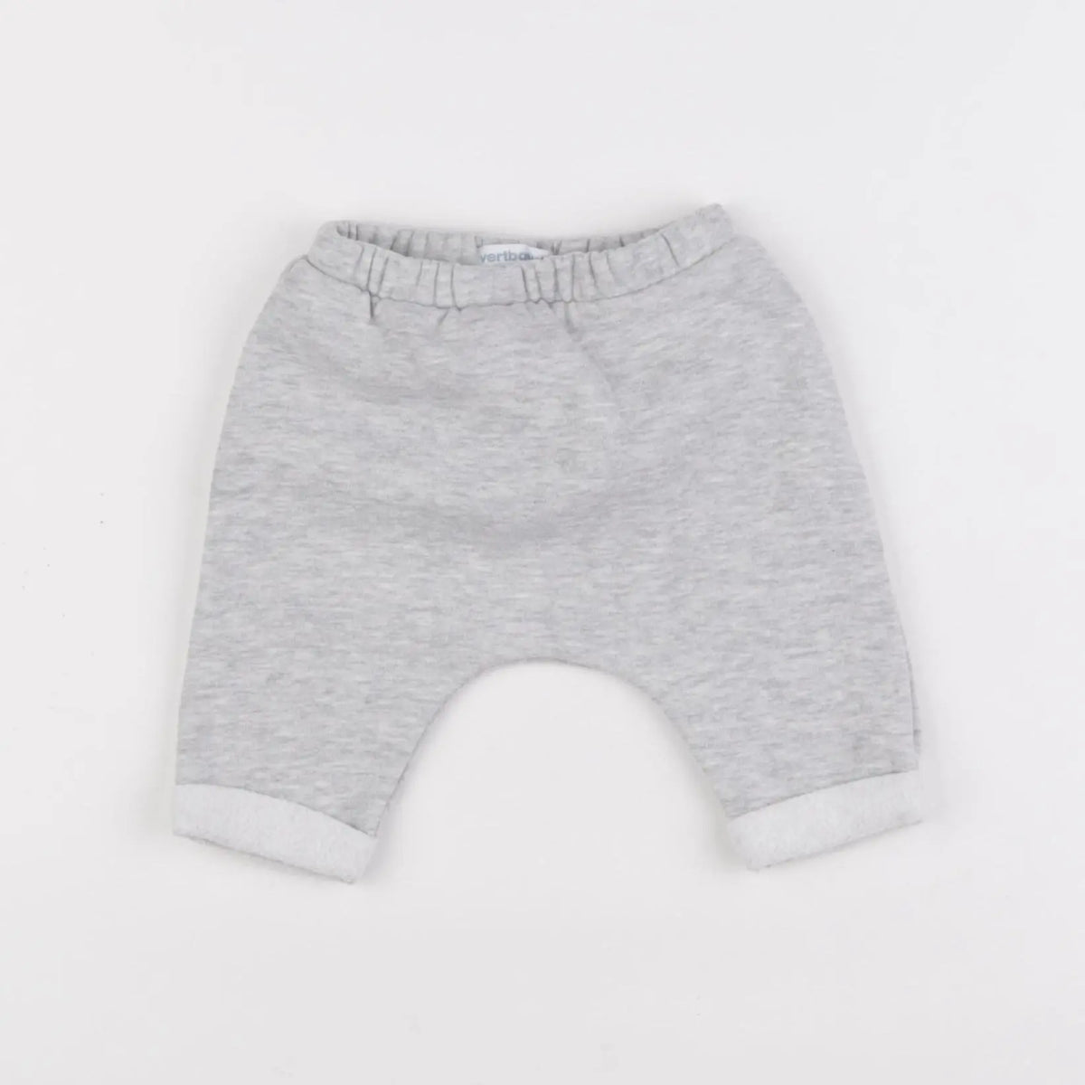 Vertbaudet - sweat blanc, rose - 3 mois