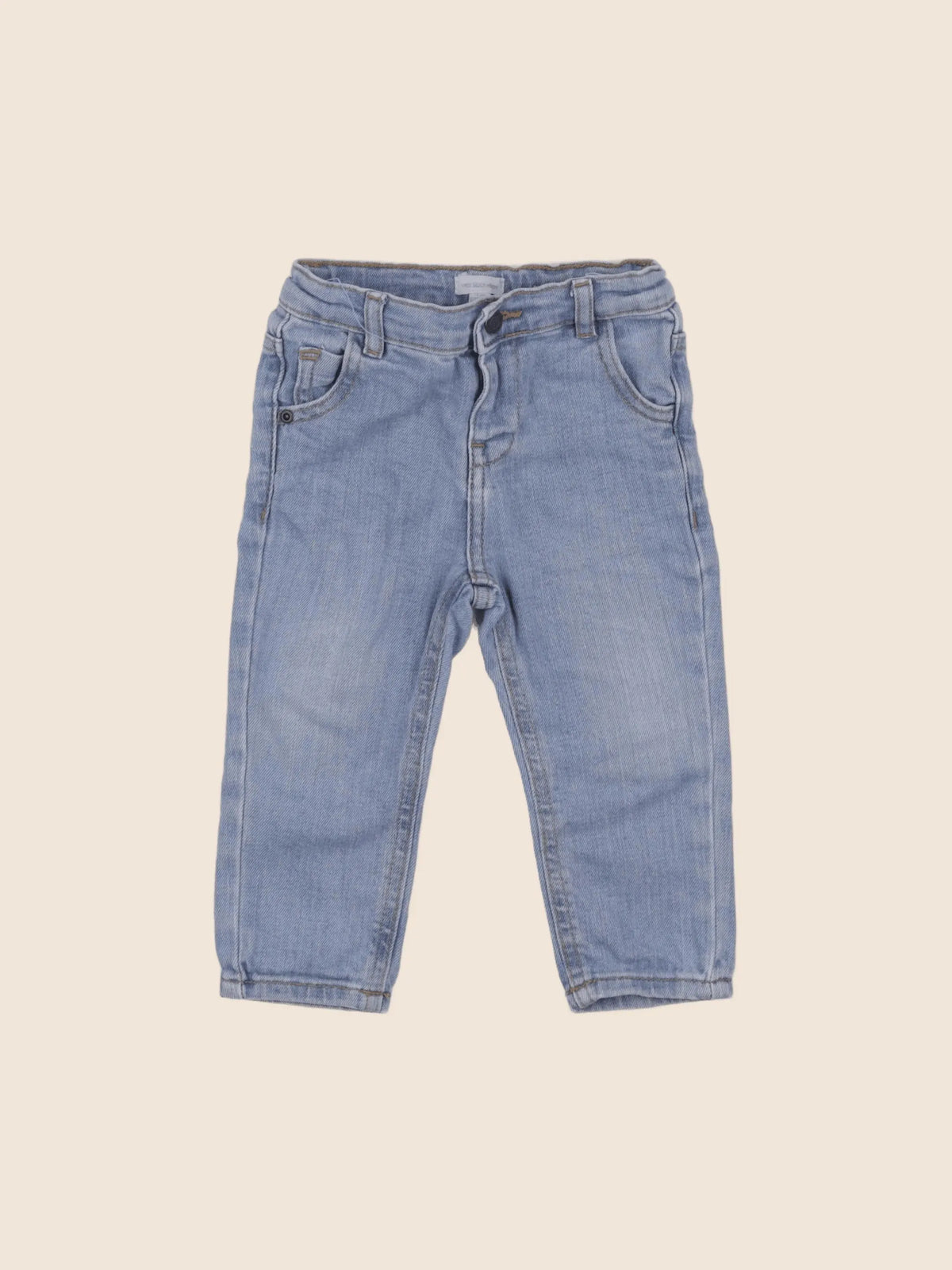 Vertbaudet - jean bleu - 12 mois