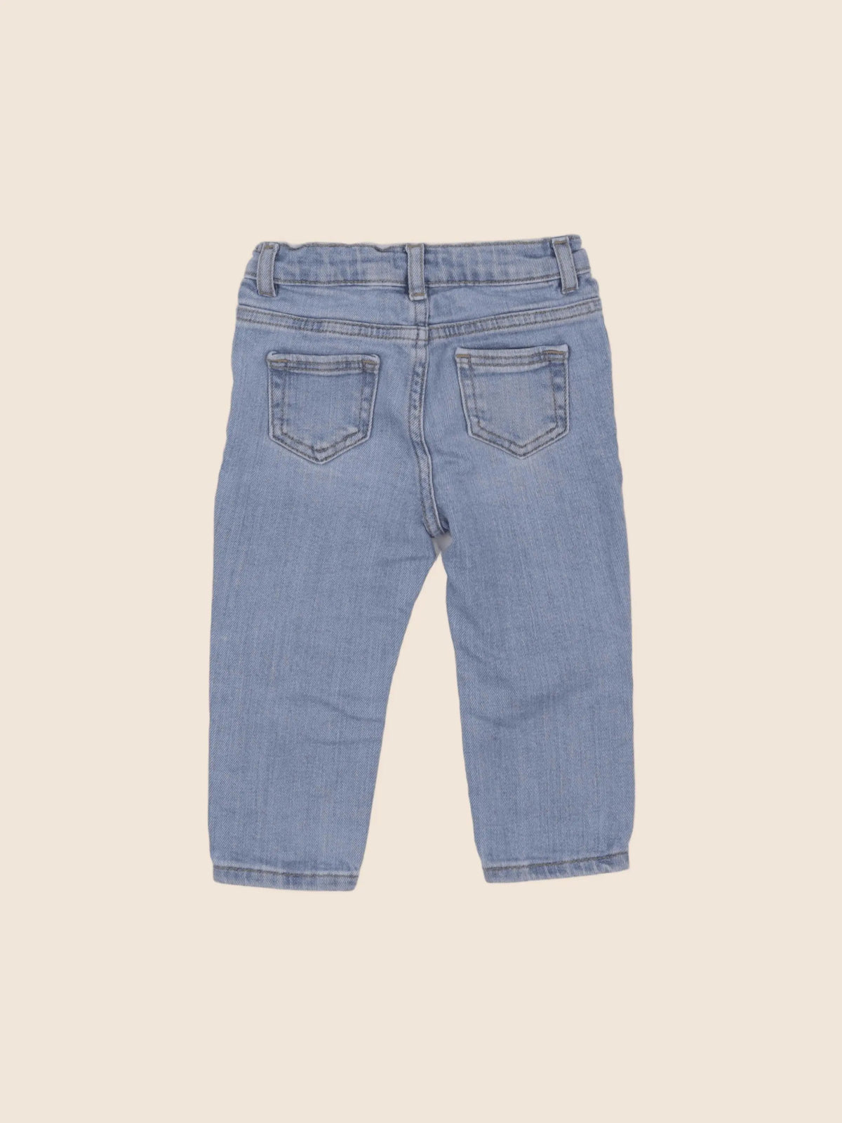 Vertbaudet - jean bleu - 12 mois