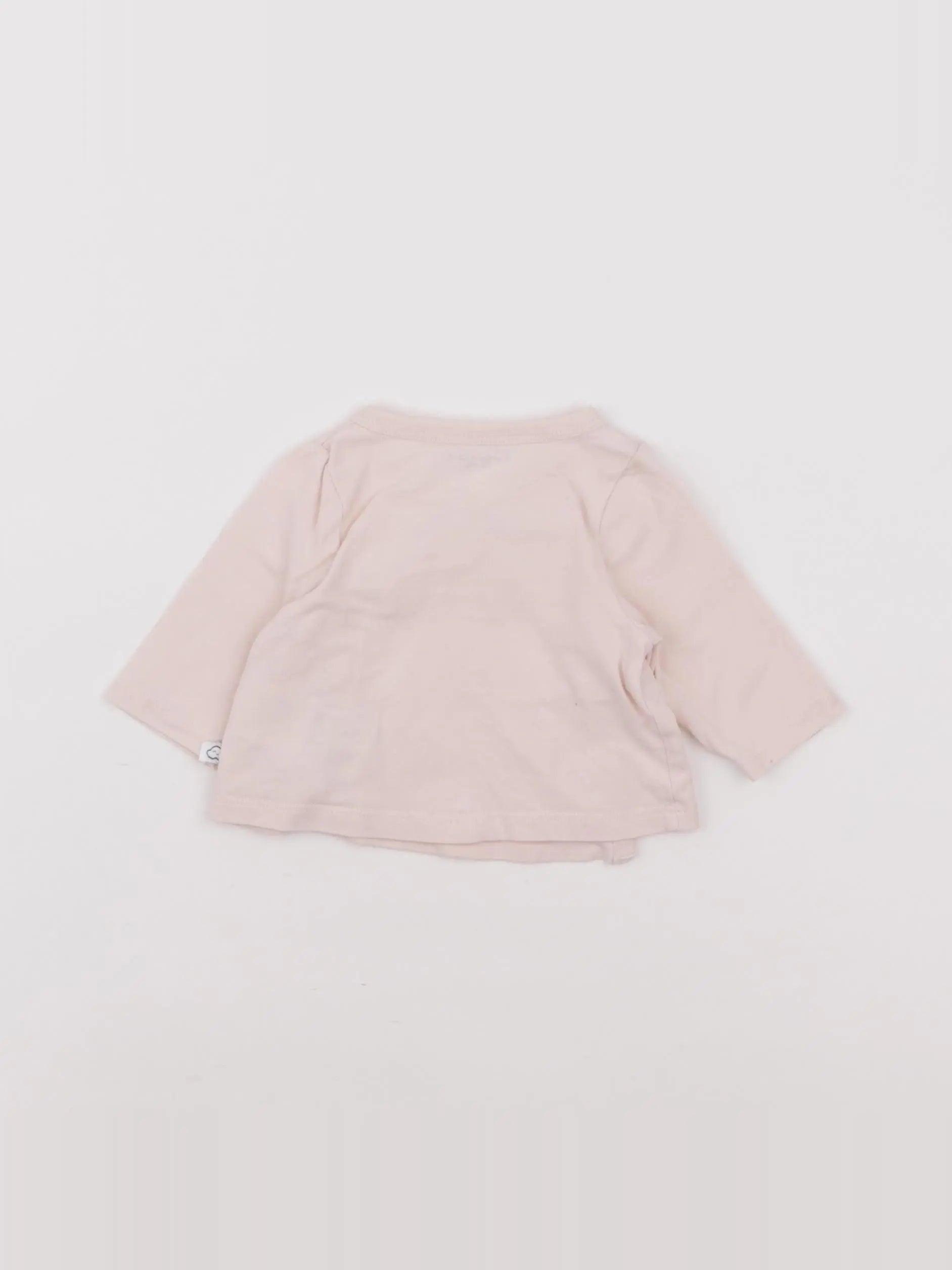 Vertbaudet - tee-shirt rose - 1 mois