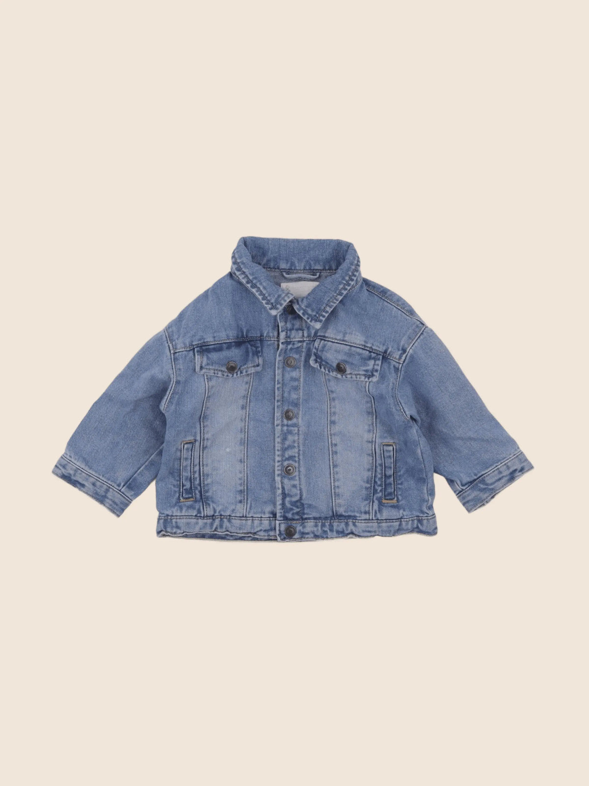 Vertbaudet - veste bleu - 12 mois