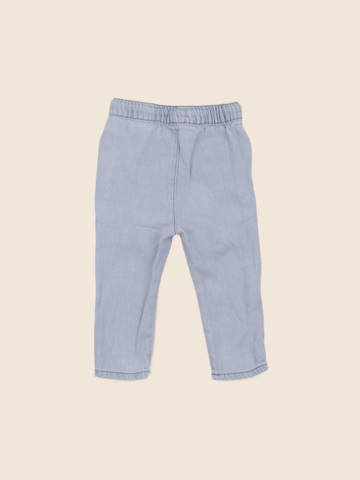 Vertbaudet - pantalon bleu - 9 mois