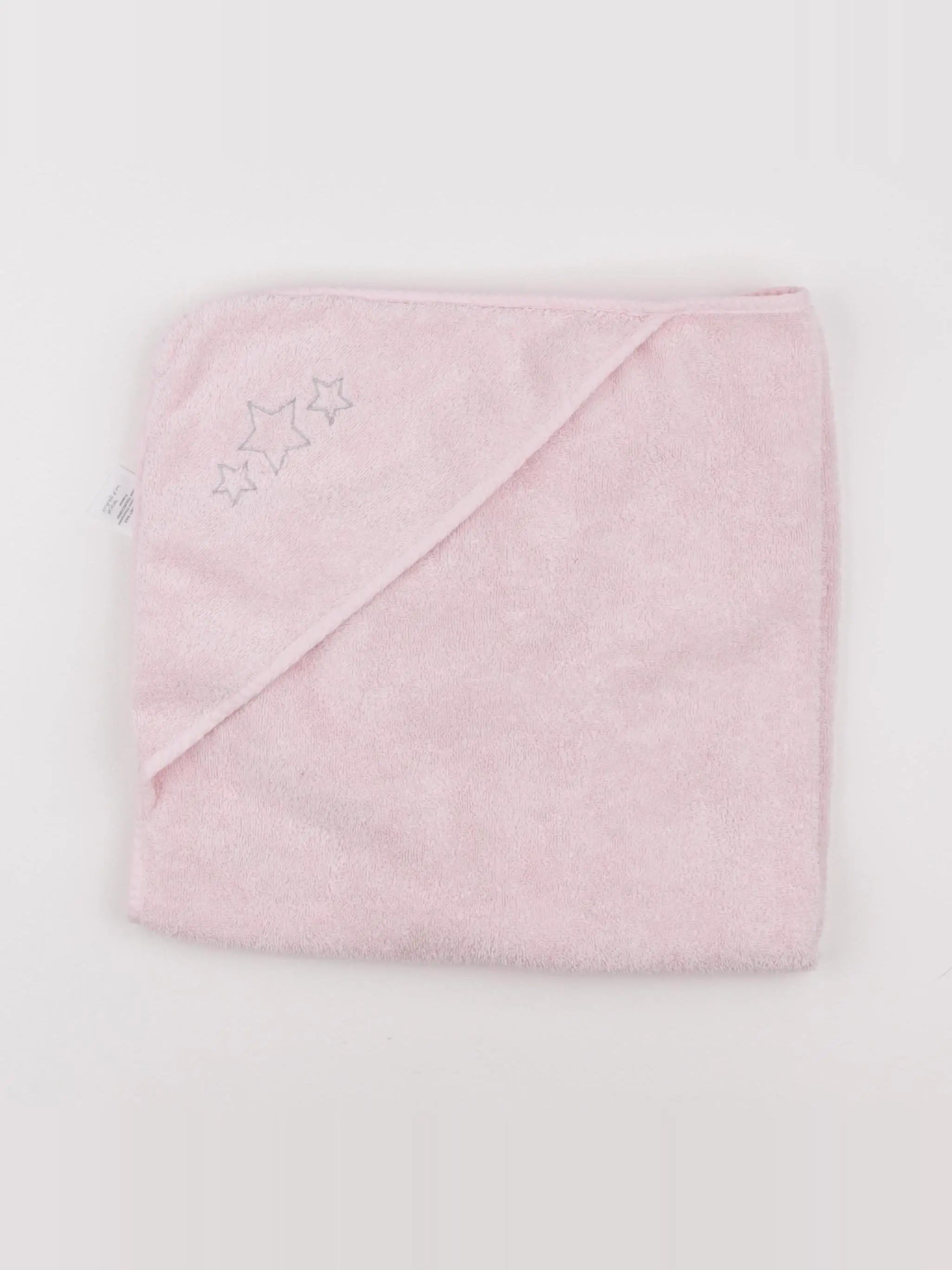 Vertbaudet - cape de bain rose - 6/18 mois