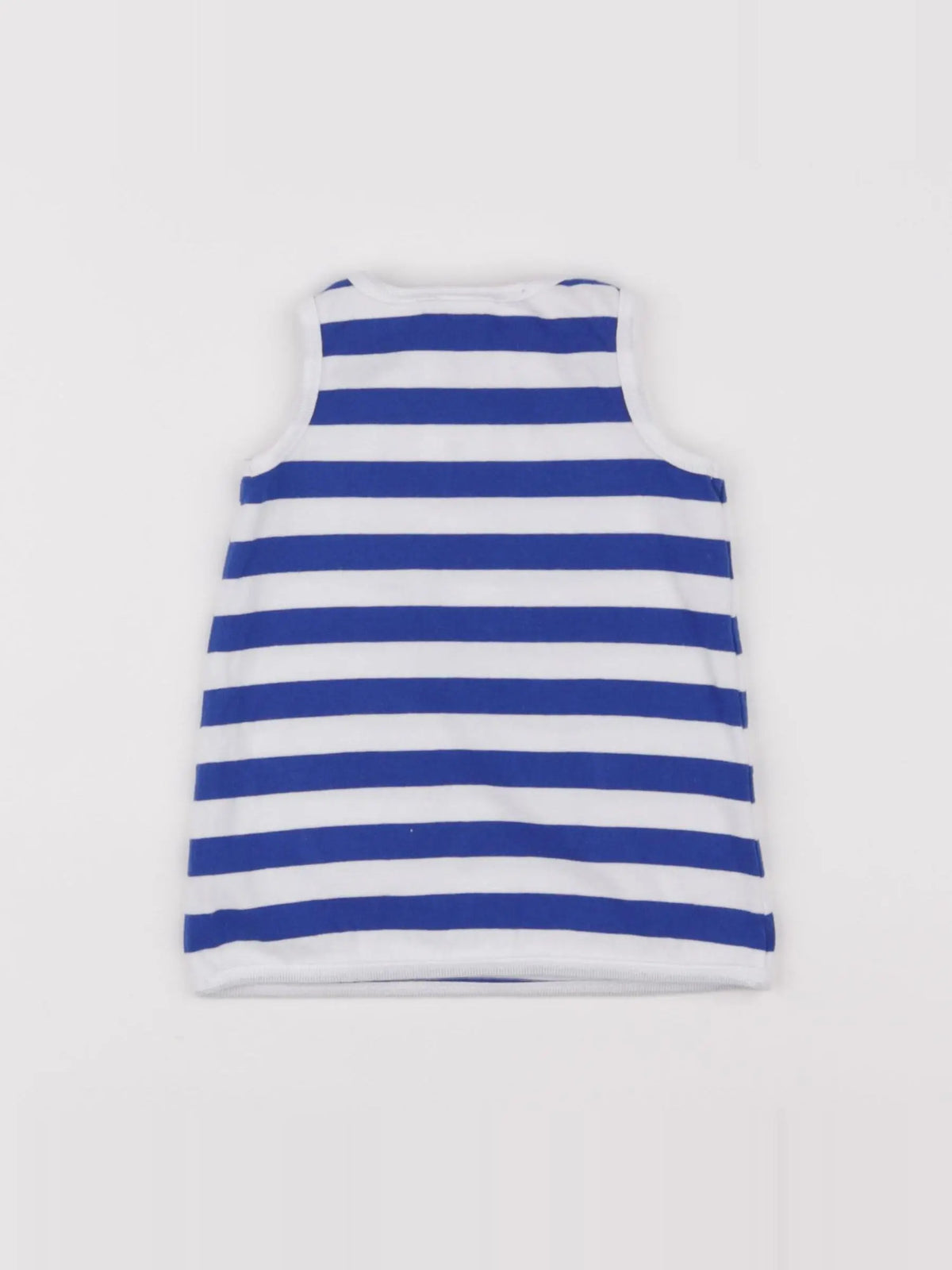 Jacadi - robe bleu, blanc - 6 mois
