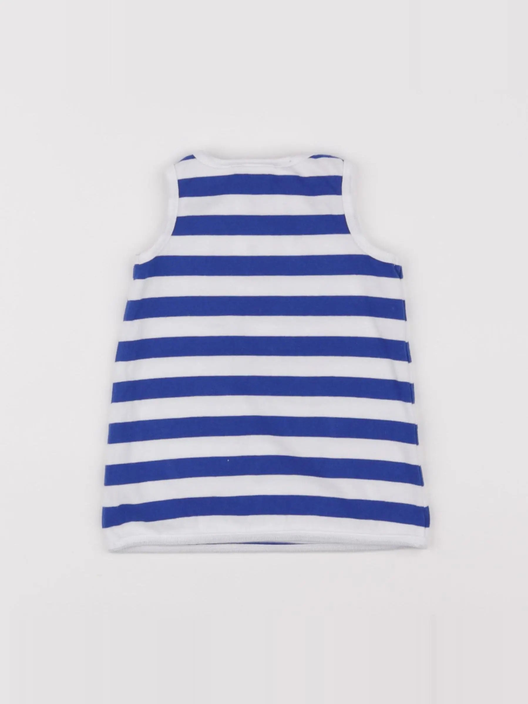Jacadi - robe bleu, blanc - 6 mois