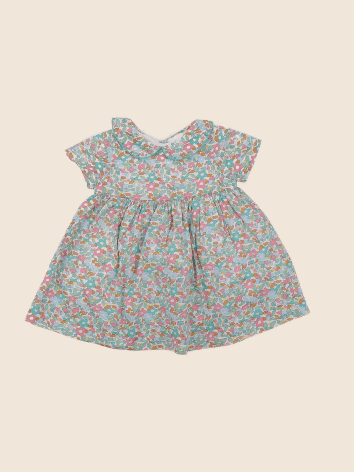 Jacadi - robe liberty vert - 6 mois
