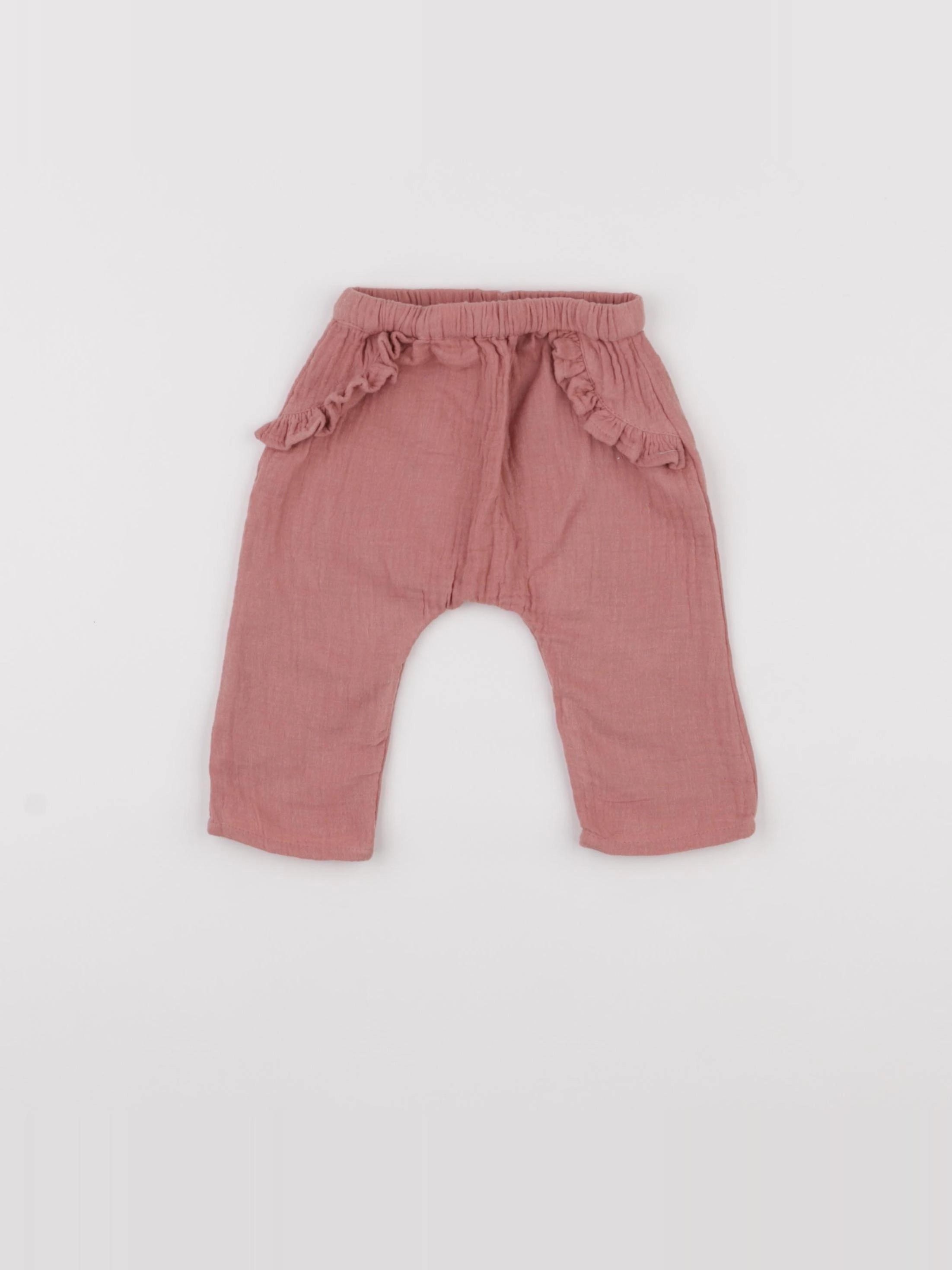 Boutchou - sarouel rose - 3 mois