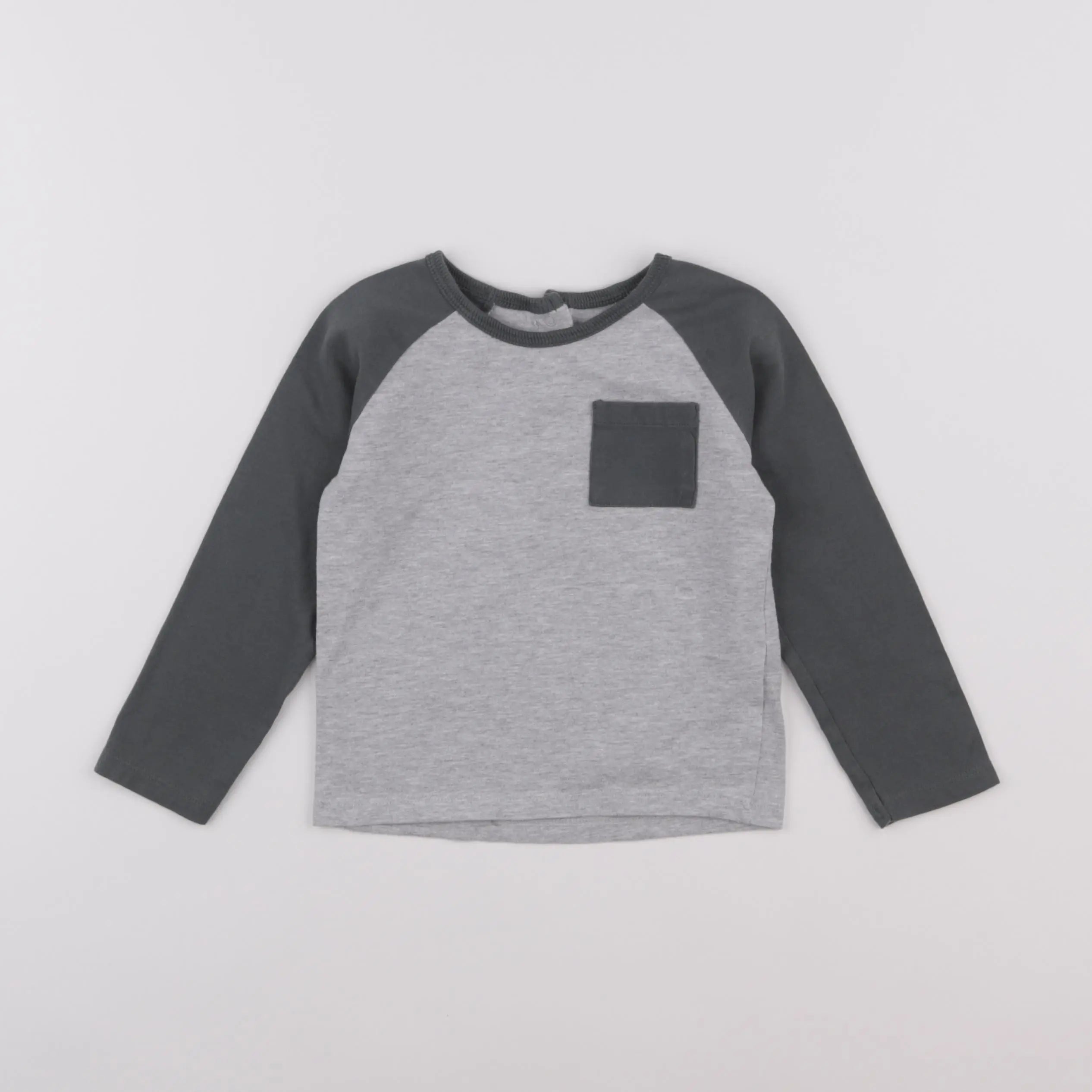 Vertbaudet - tee-shirt gris - 3 ans