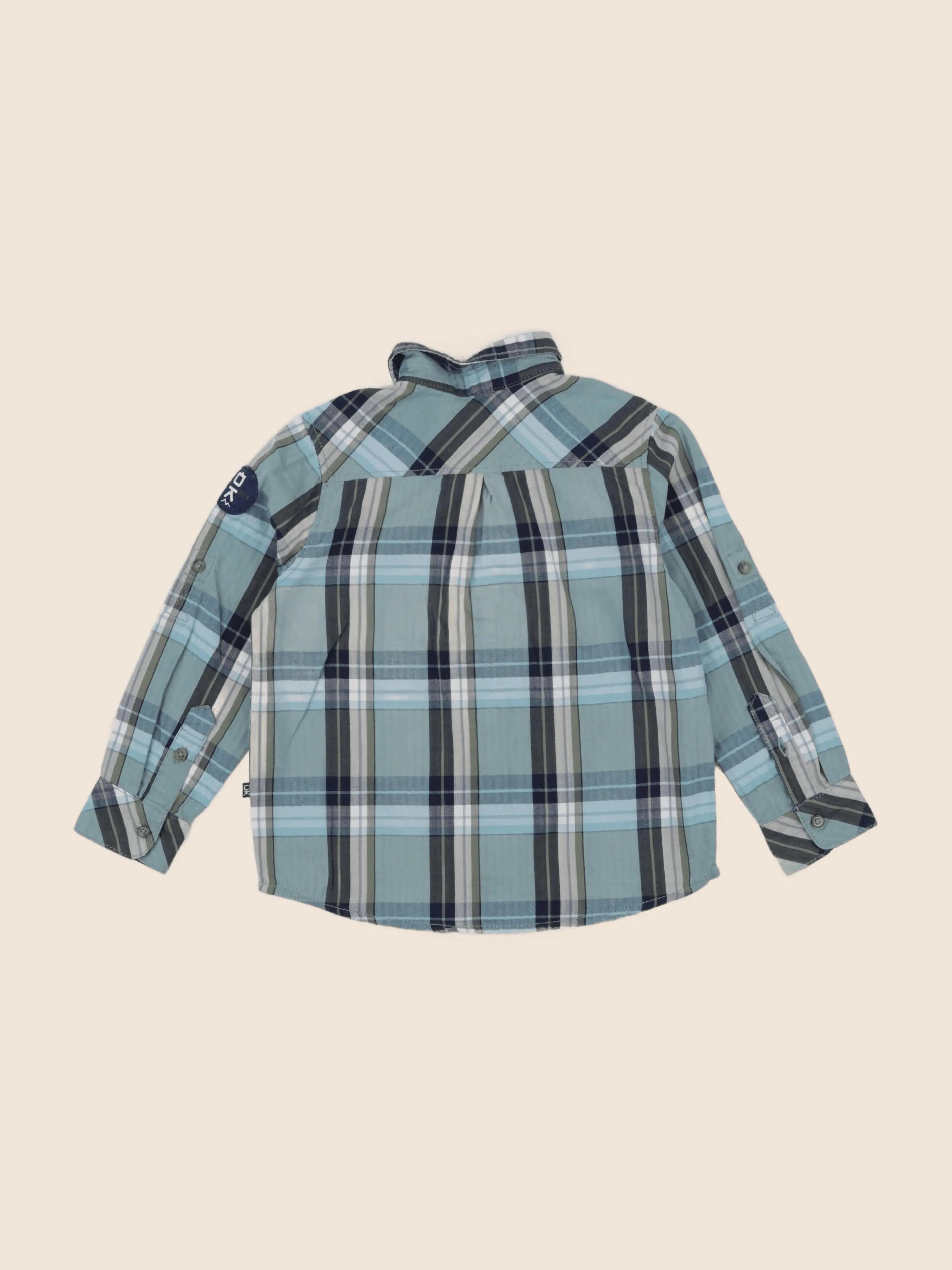 Okaidi - chemise bleu - 3 ans