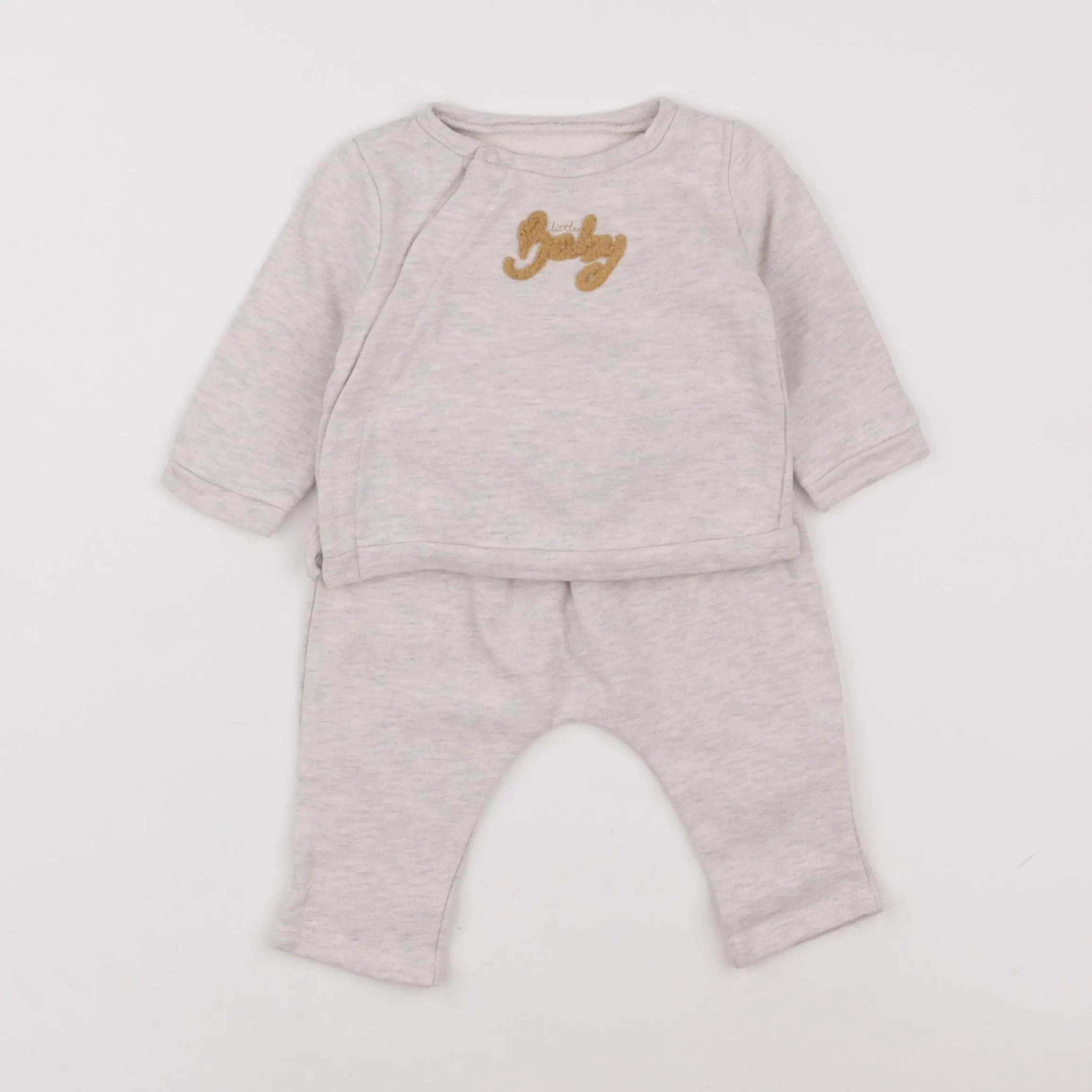 Vertbaudet - ensemble blanc - 3 mois