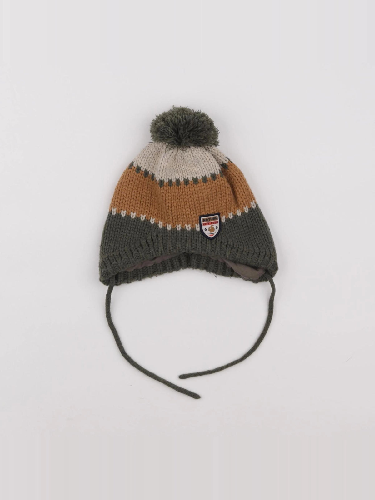 Vertbaudet - bonnet multicolore - 4/6 ans