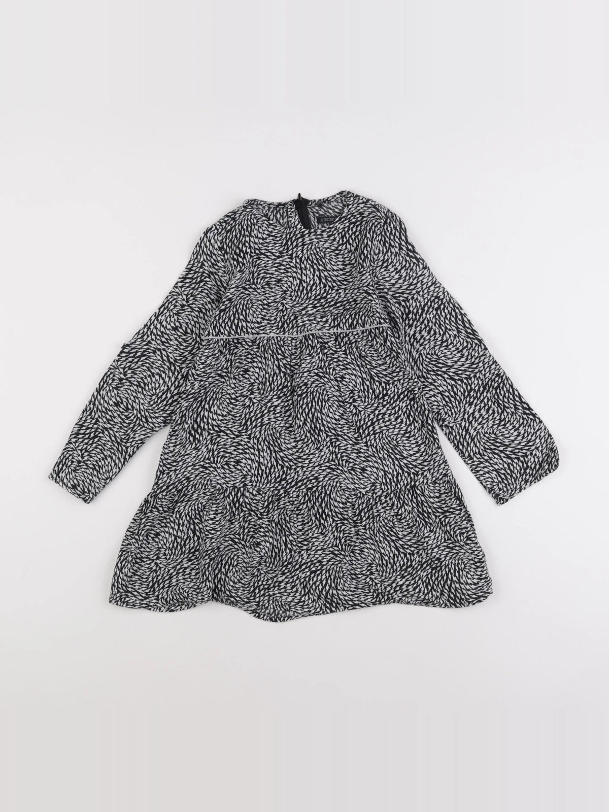 IKKS - robe noir - 4 ans