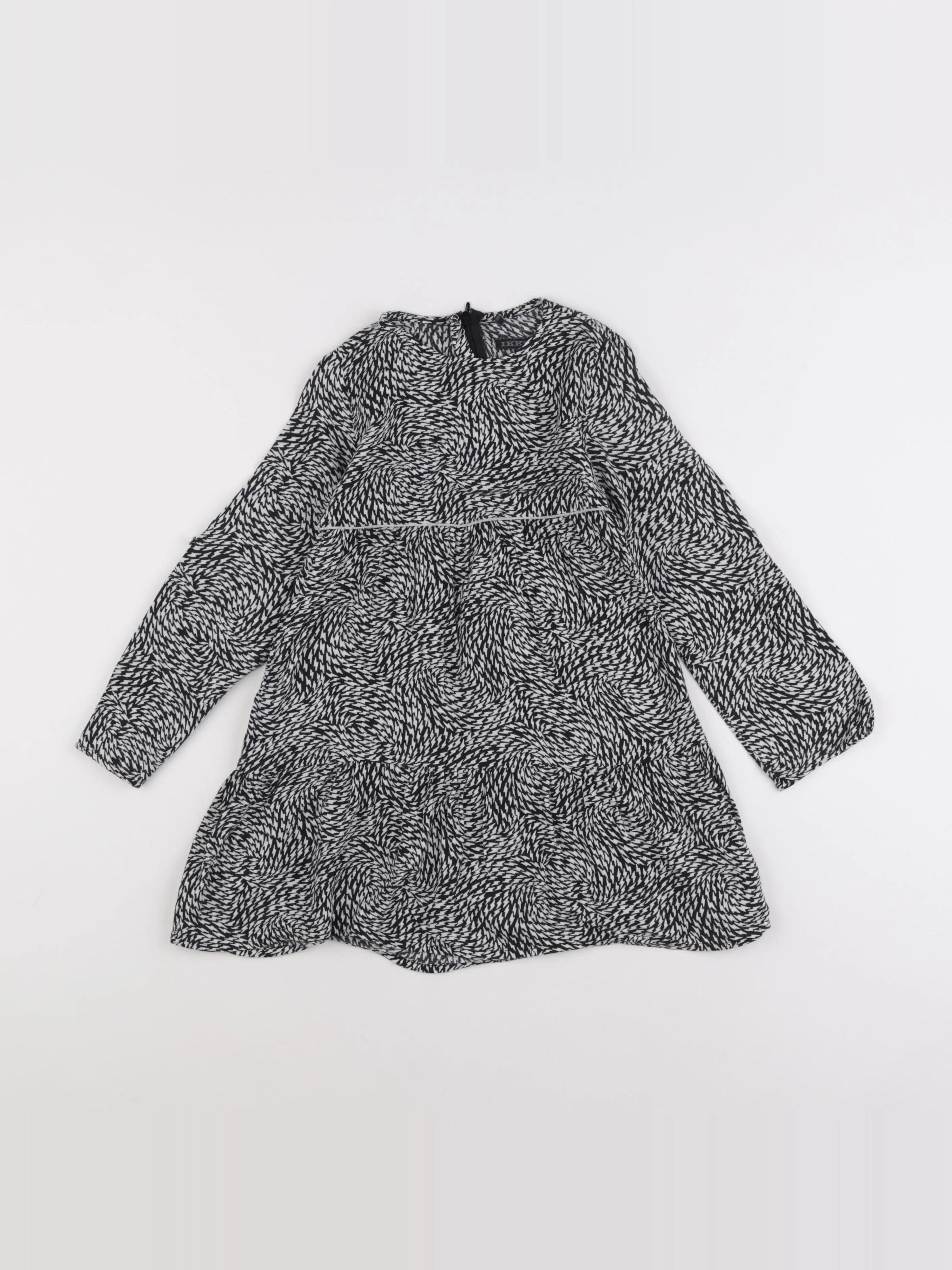 IKKS - robe noir - 4 ans