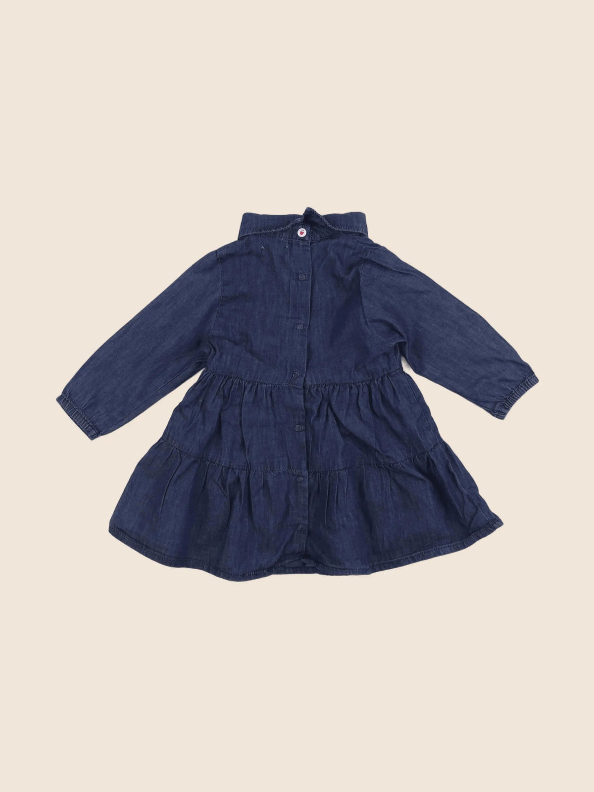 IKKS - robe bleu - 12 mois